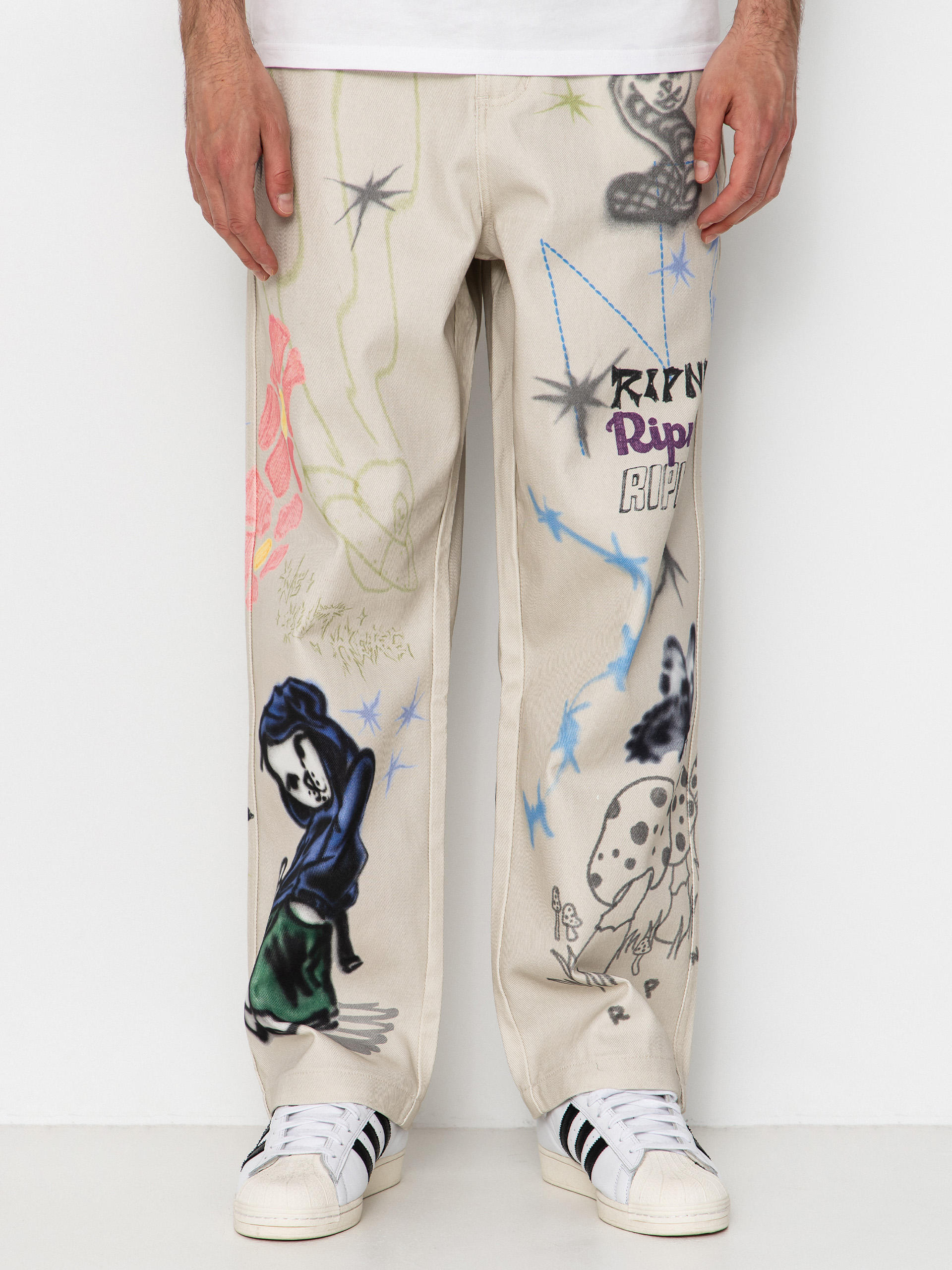 Панталони RipNDip Goosebumps Wide Fit
