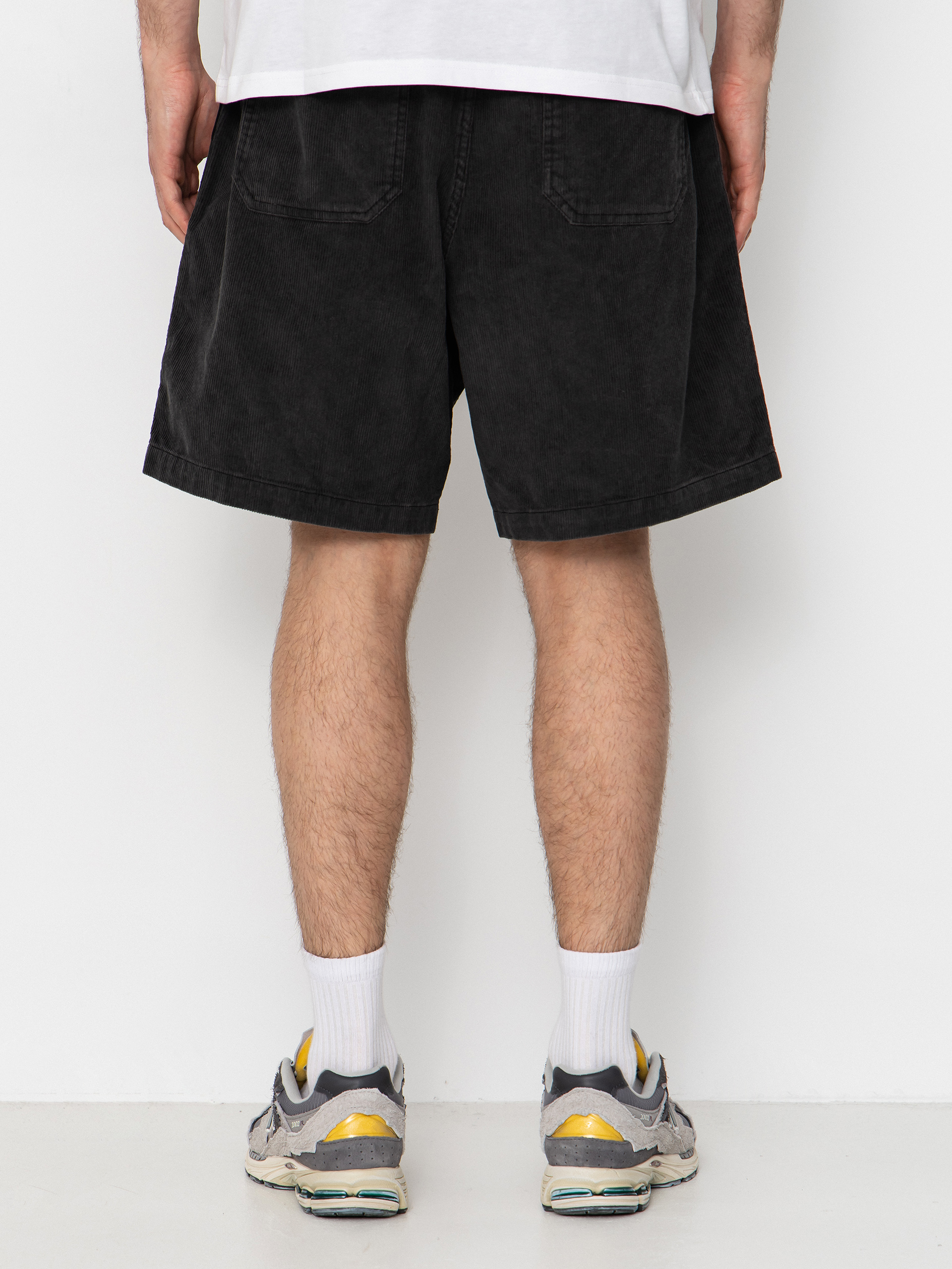 Къси панталони OBEY Horizon (black faded wash)