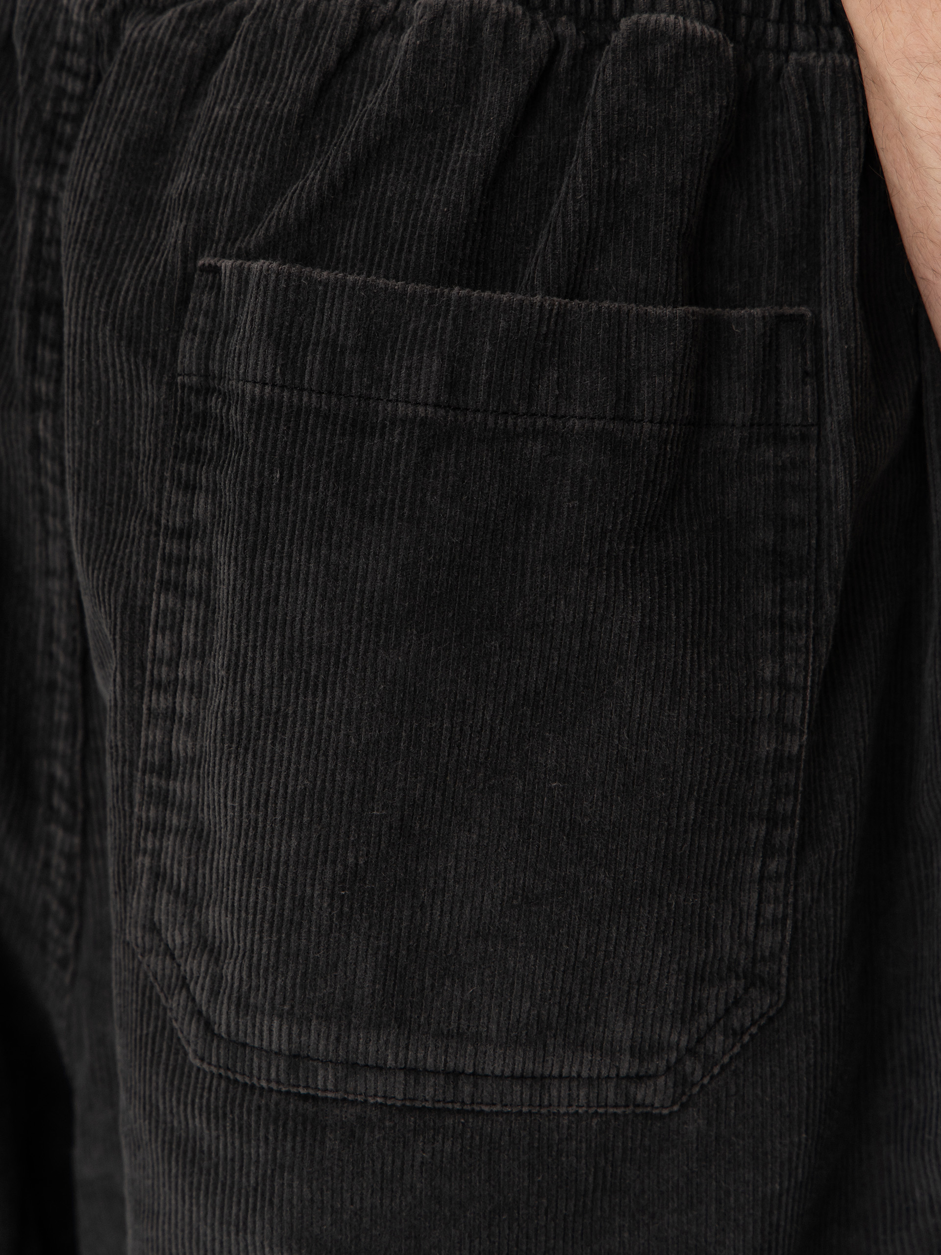 Къси панталони OBEY Horizon (black faded wash)