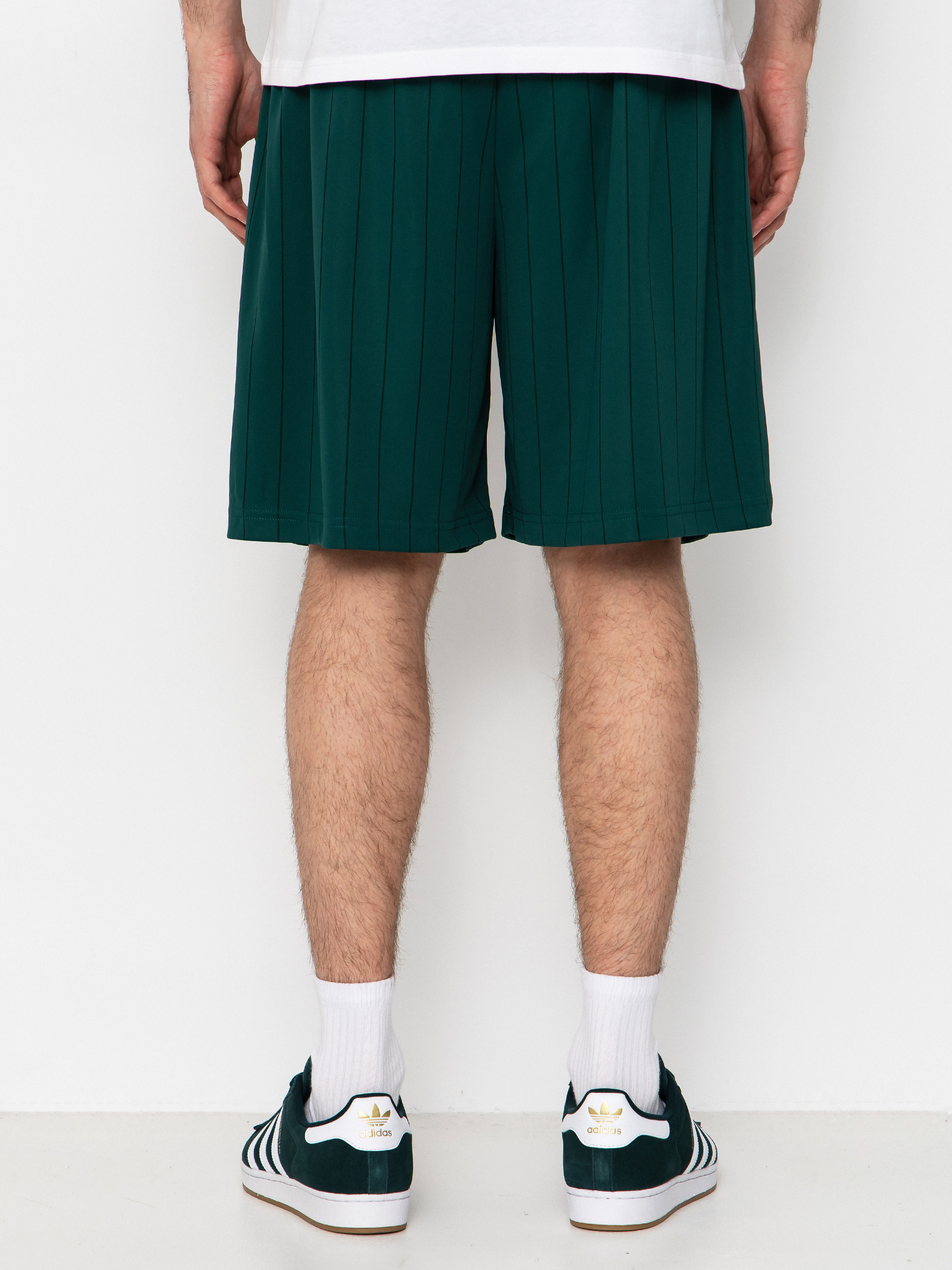 Къси панталони Karl Kani Insignia Shadow Pinstripe Soccer (green)