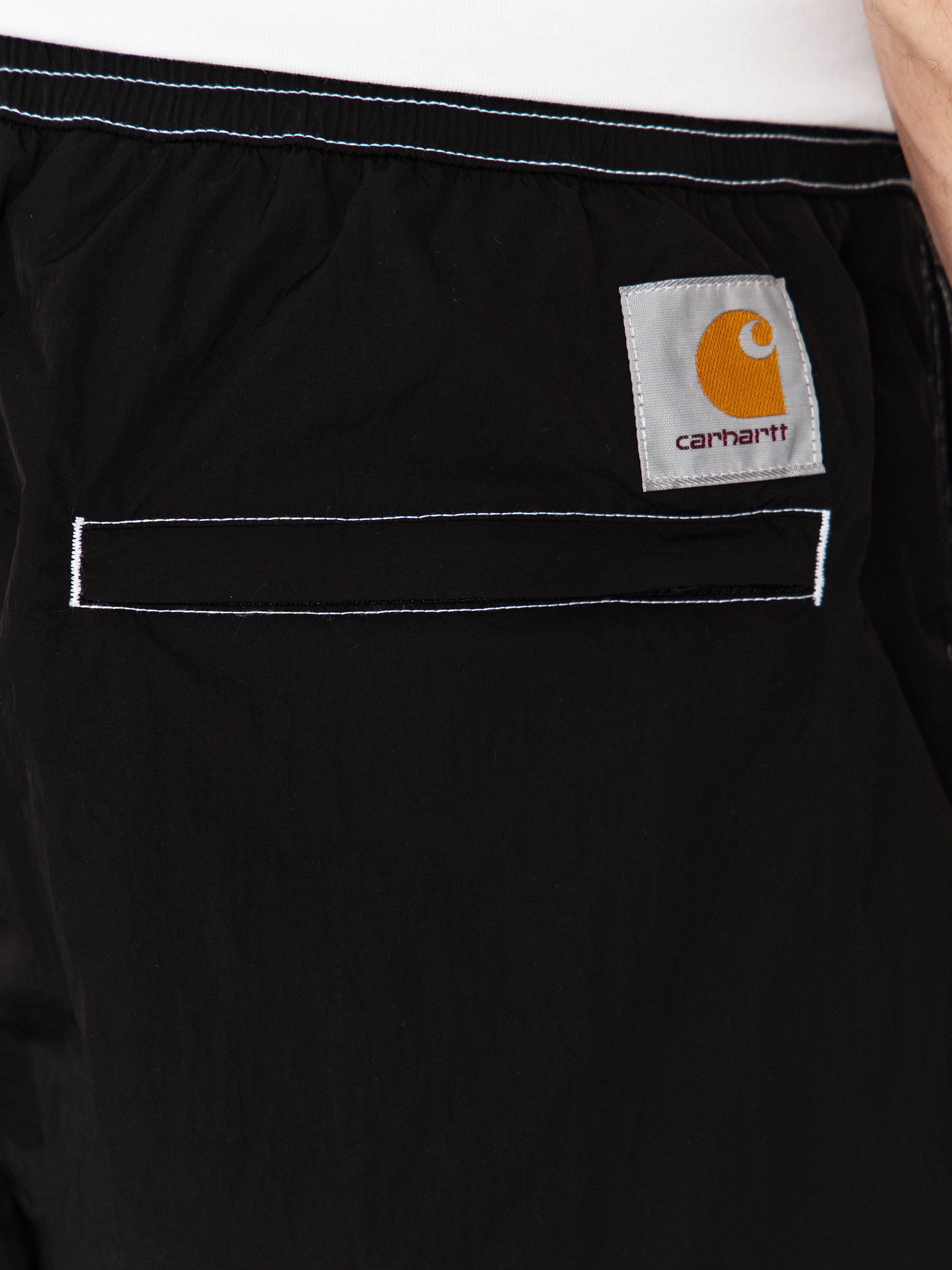 Къси панталони Carhartt WIP Canby Swim (black/white)