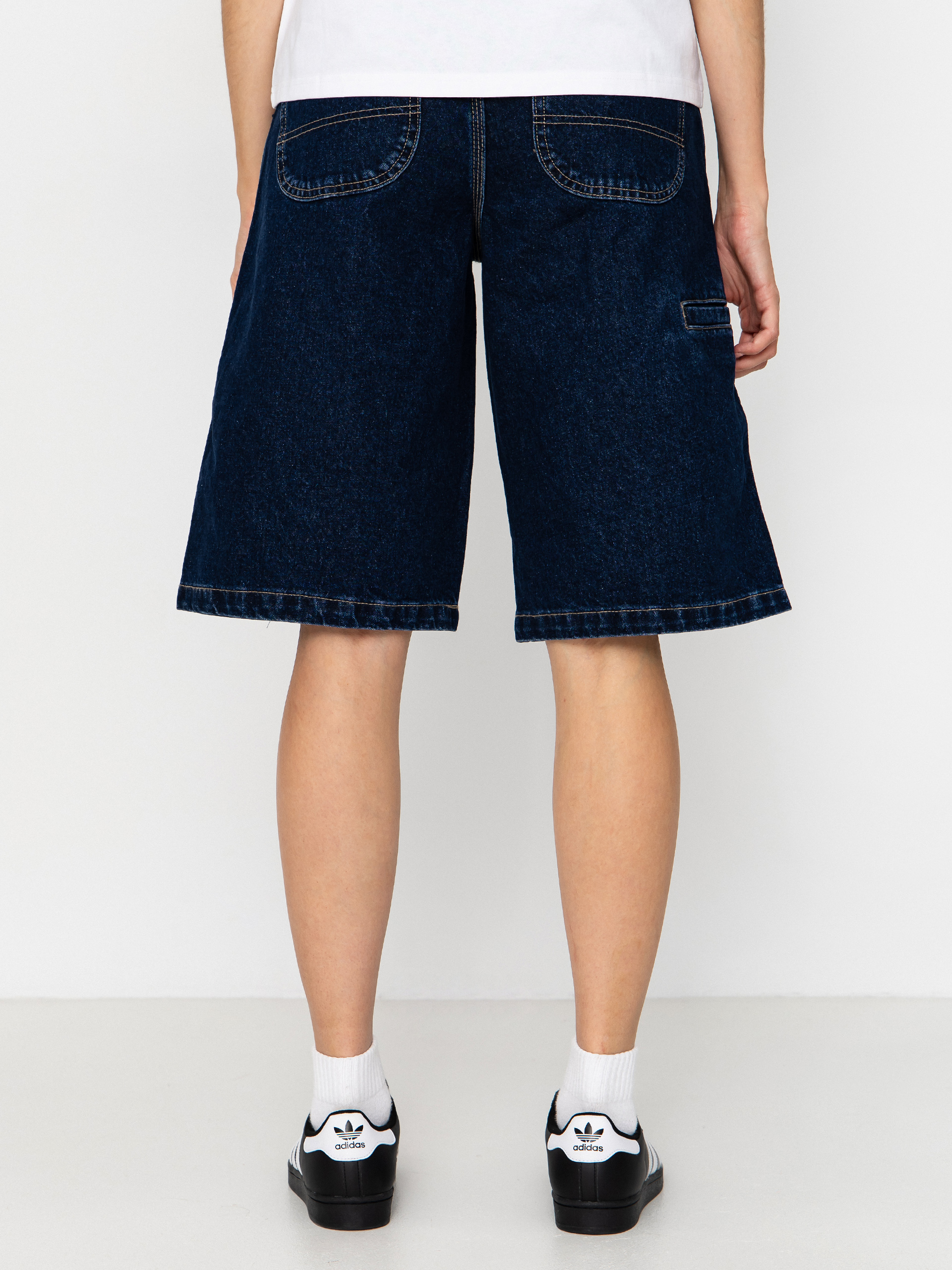 Къси панталони Dickies 957 13 Inch Denim Wmn (dark indigo)