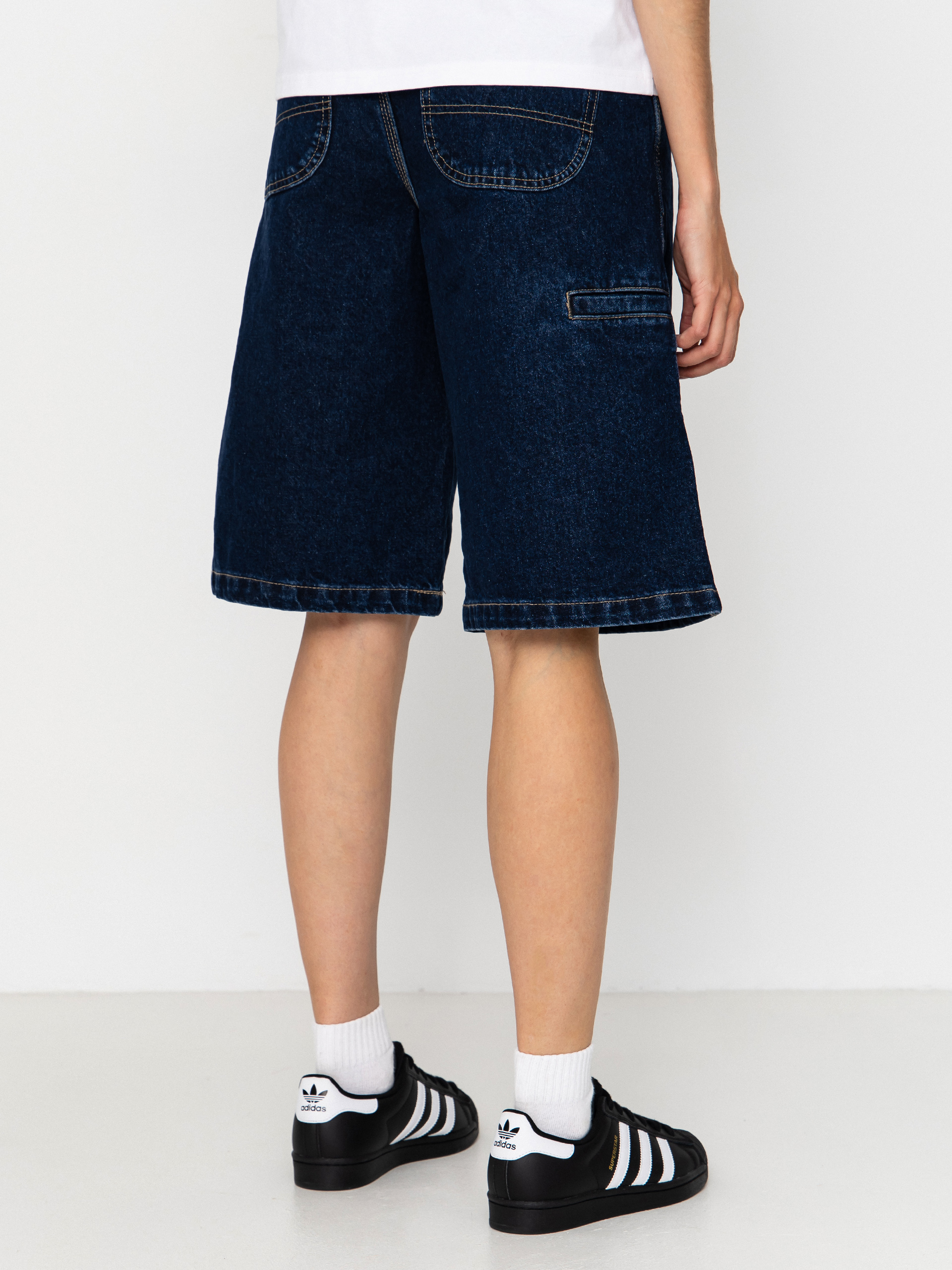 Къси панталони Dickies 957 13 Inch Denim Wmn (dark indigo)