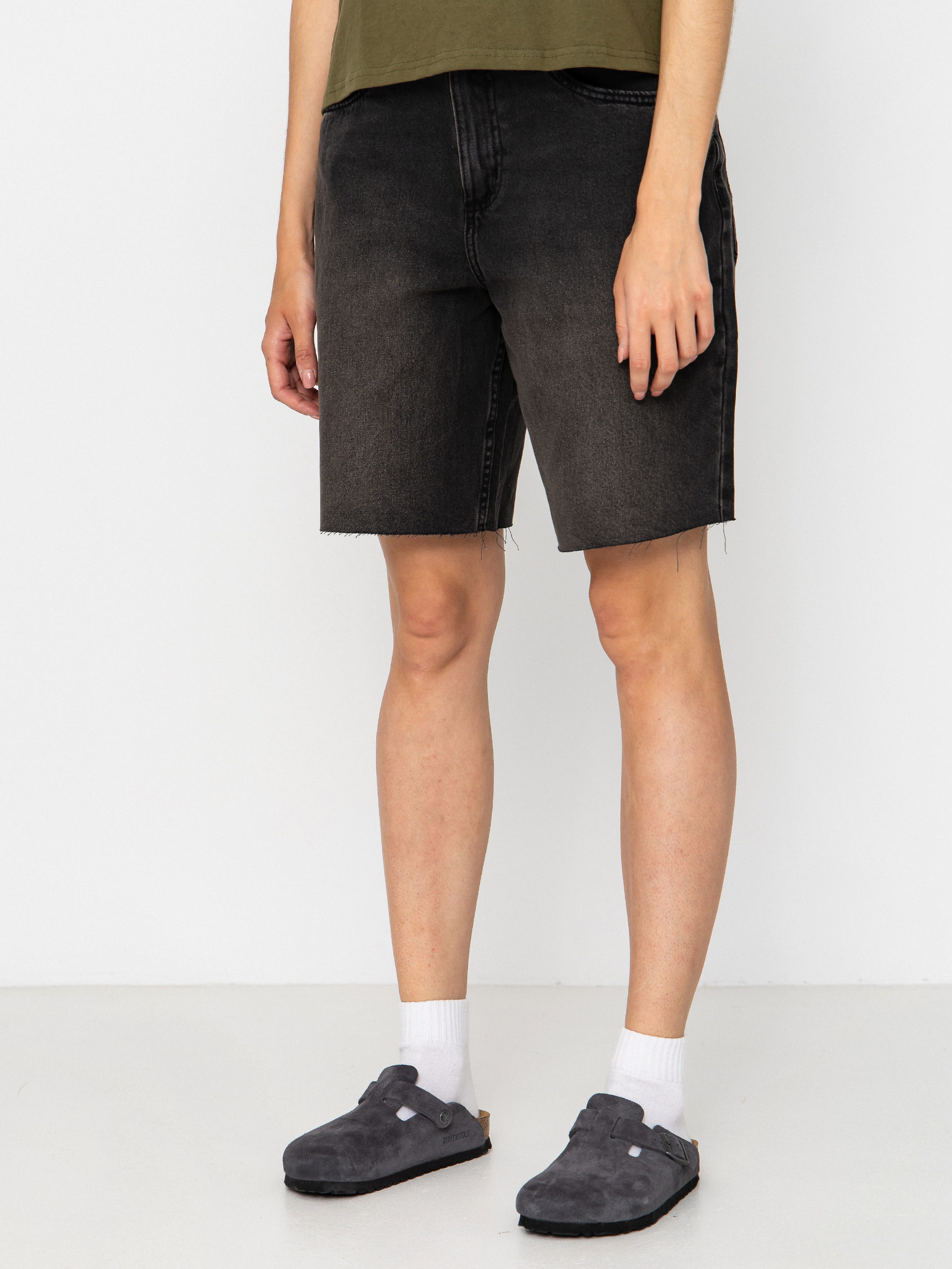 Къси панталони Vans Sirelle Cut Off Wmn (washed black)