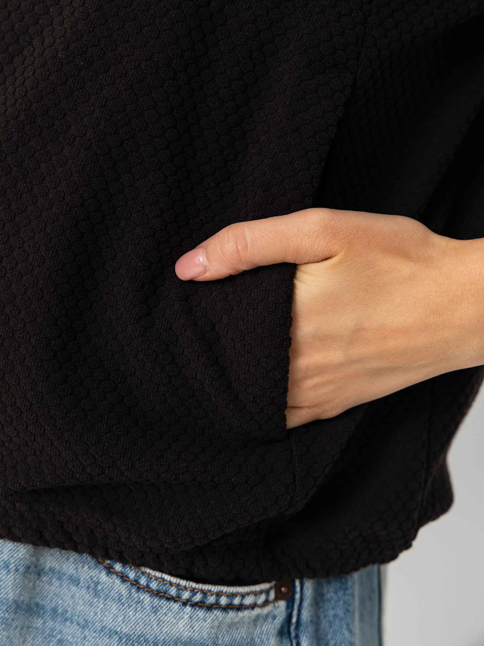 Суитшърт Patagonia Textured HD Wmn (black)
