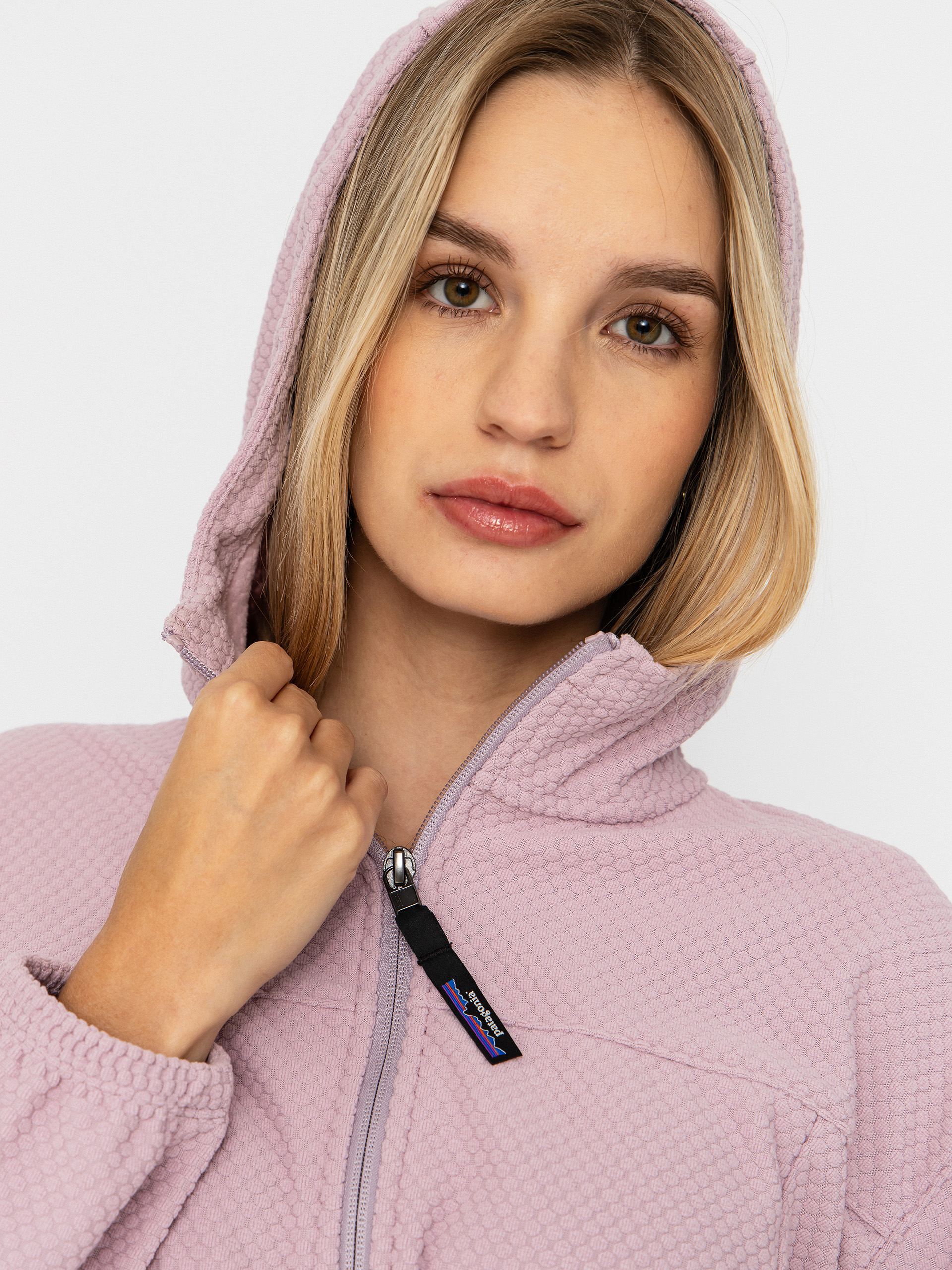 Суитшърт Patagonia Textured HD Wmn (quiet violet)