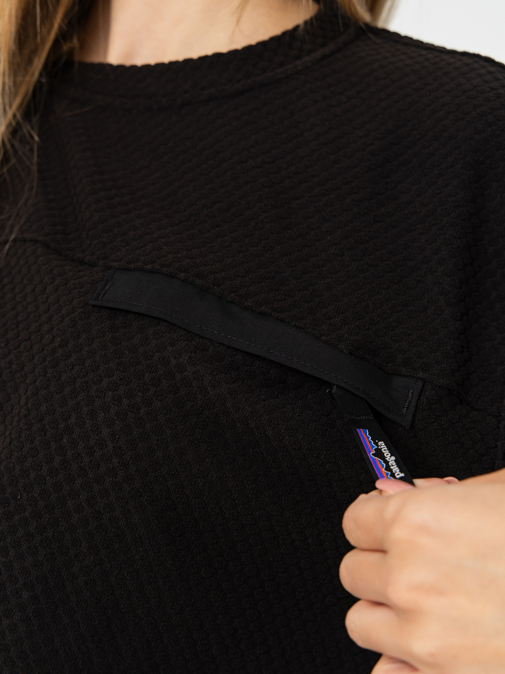Суитшърт Patagonia Textured Wmn (black)