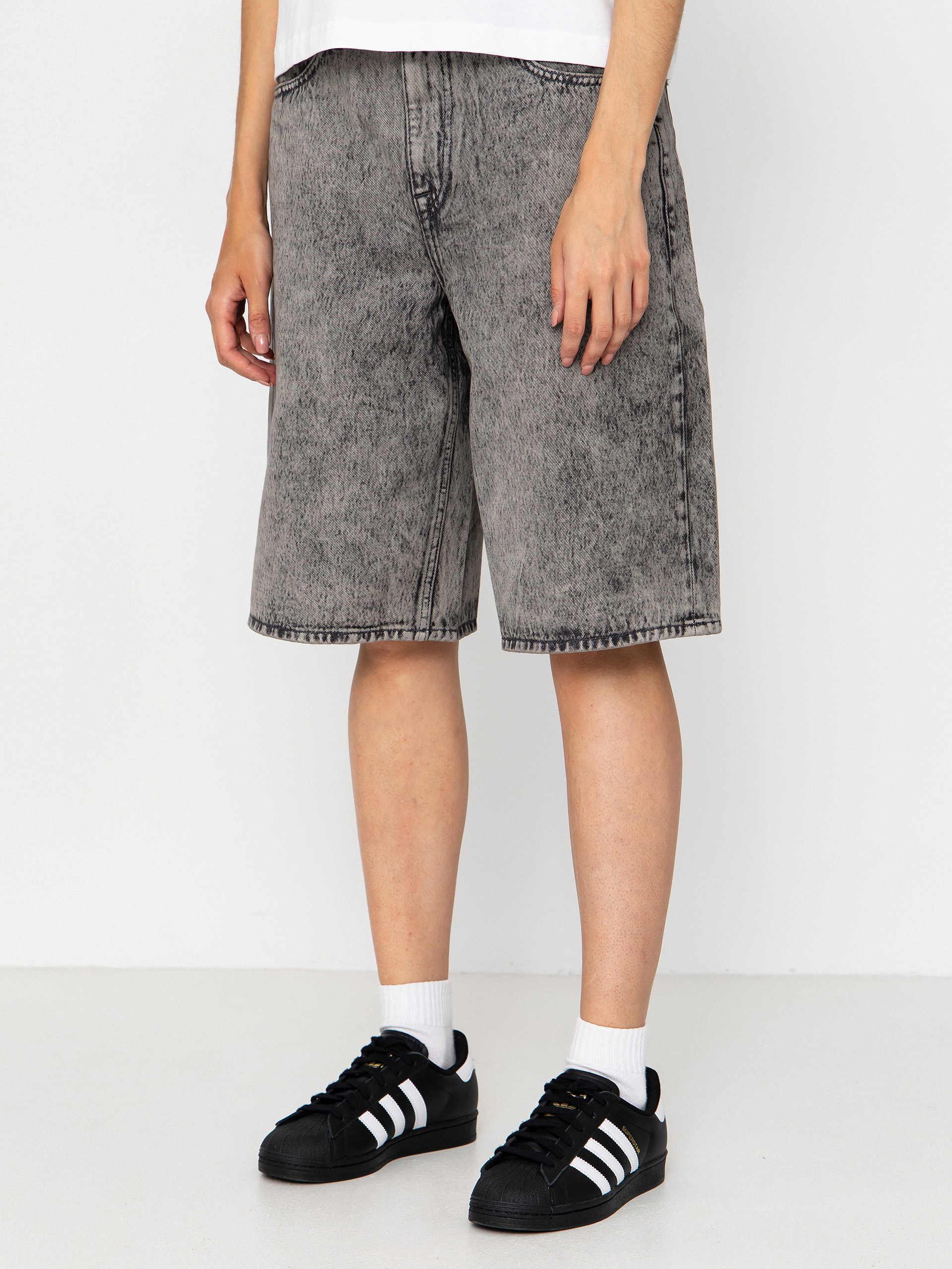 Къси панталони Volcom Beeggy Wmn (grey vintage)