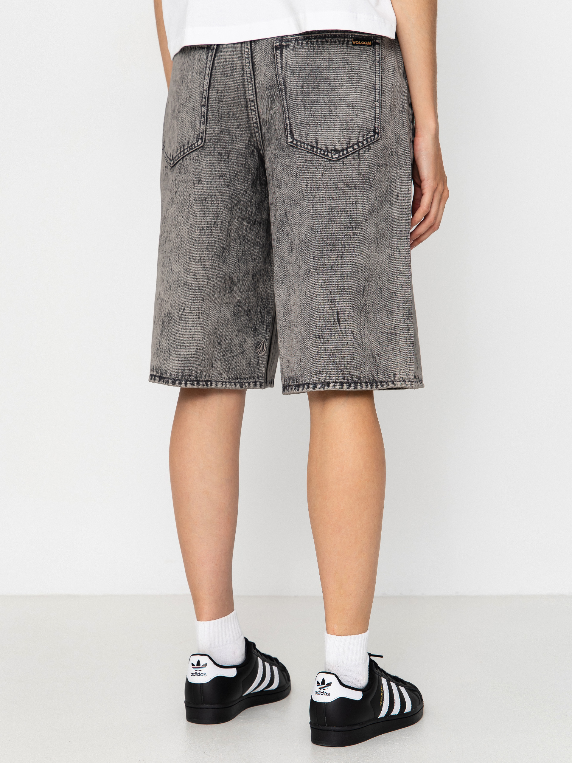 Къси панталони Volcom Beeggy Wmn (grey vintage)