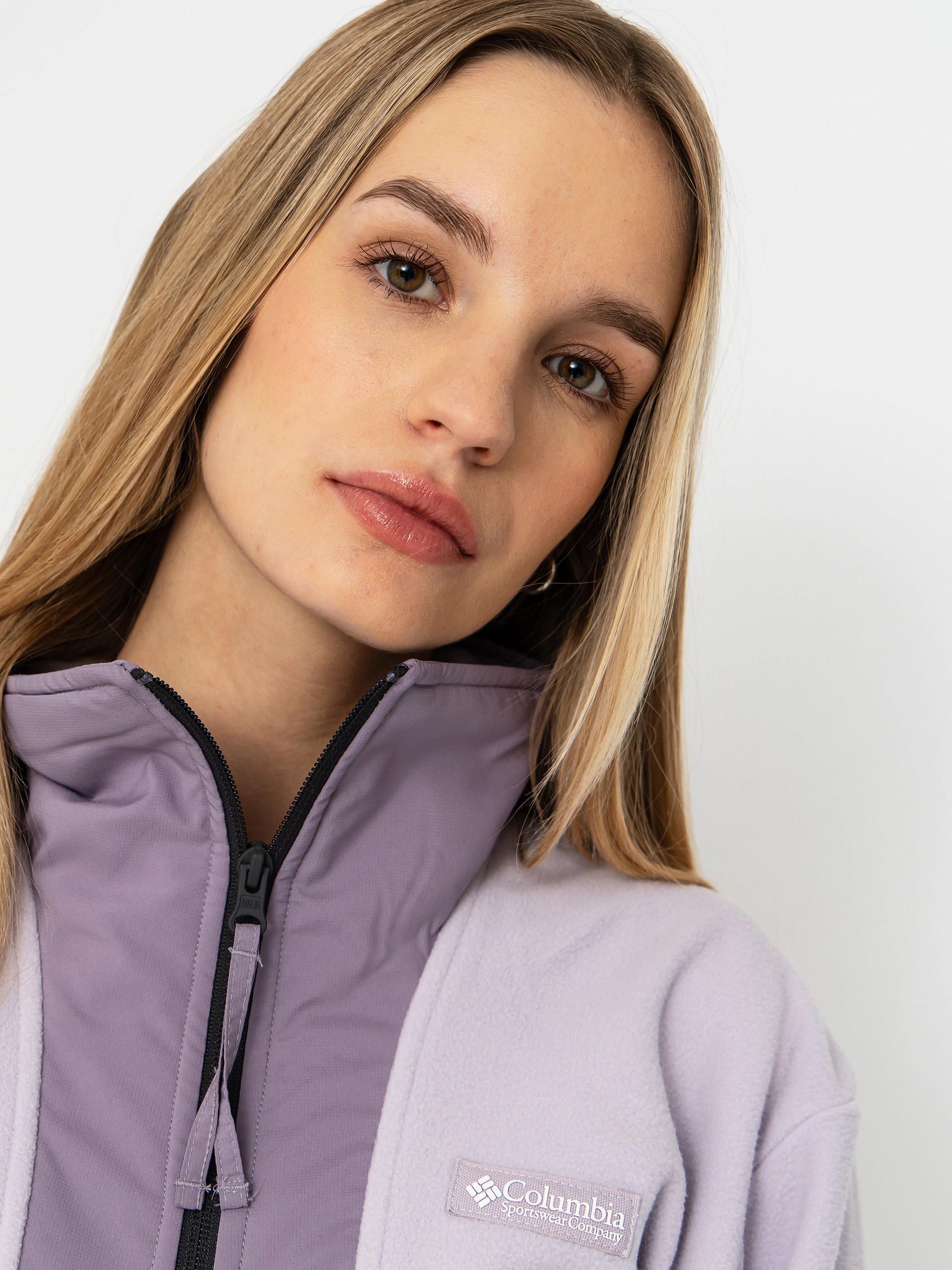 Дамски Поларени суитшърт Columbia Sequoia Grove Full Zip (lavender pearl/shale purple)