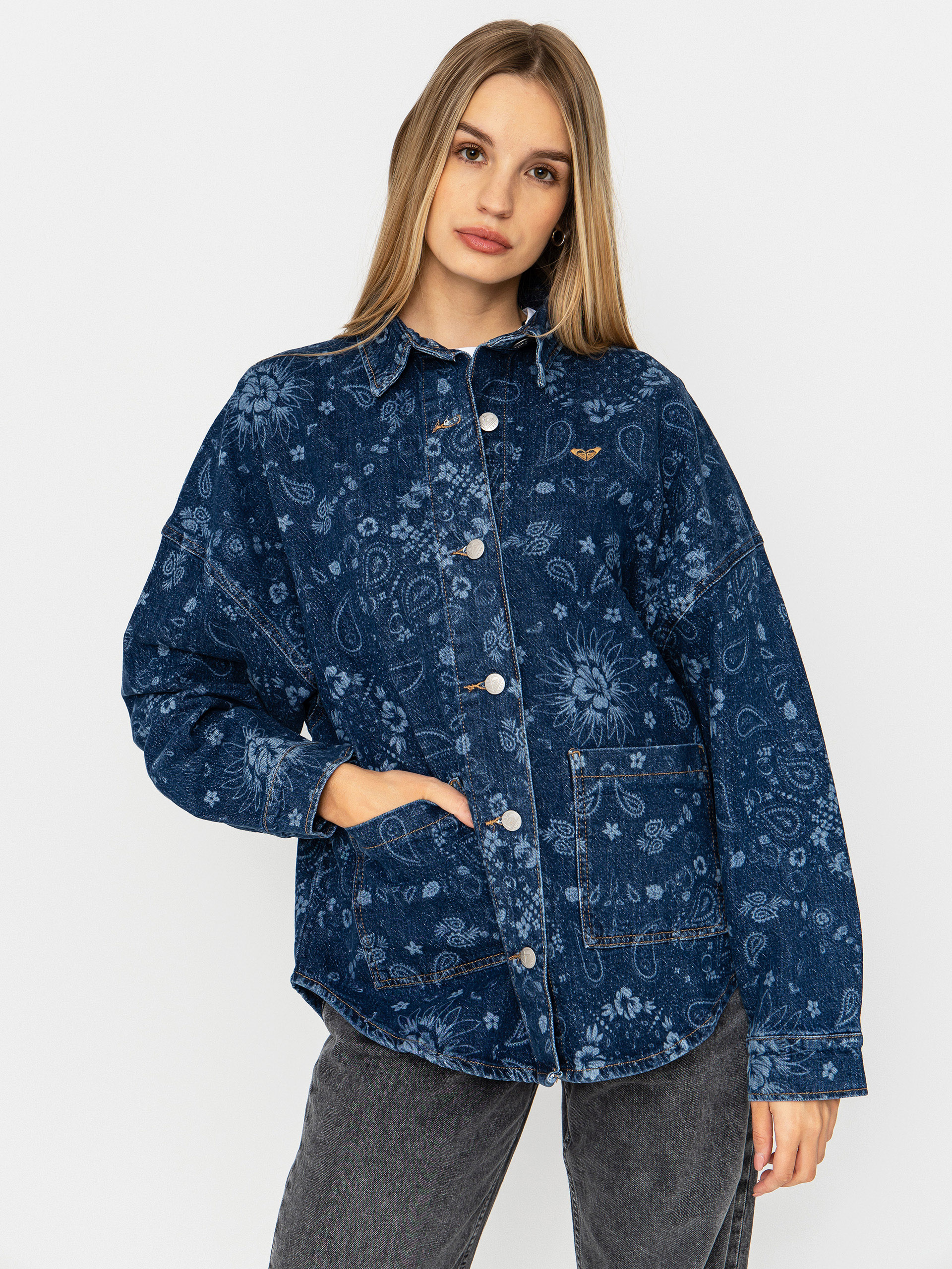 Риза Roxy Kick Back Washed Denim Wmn