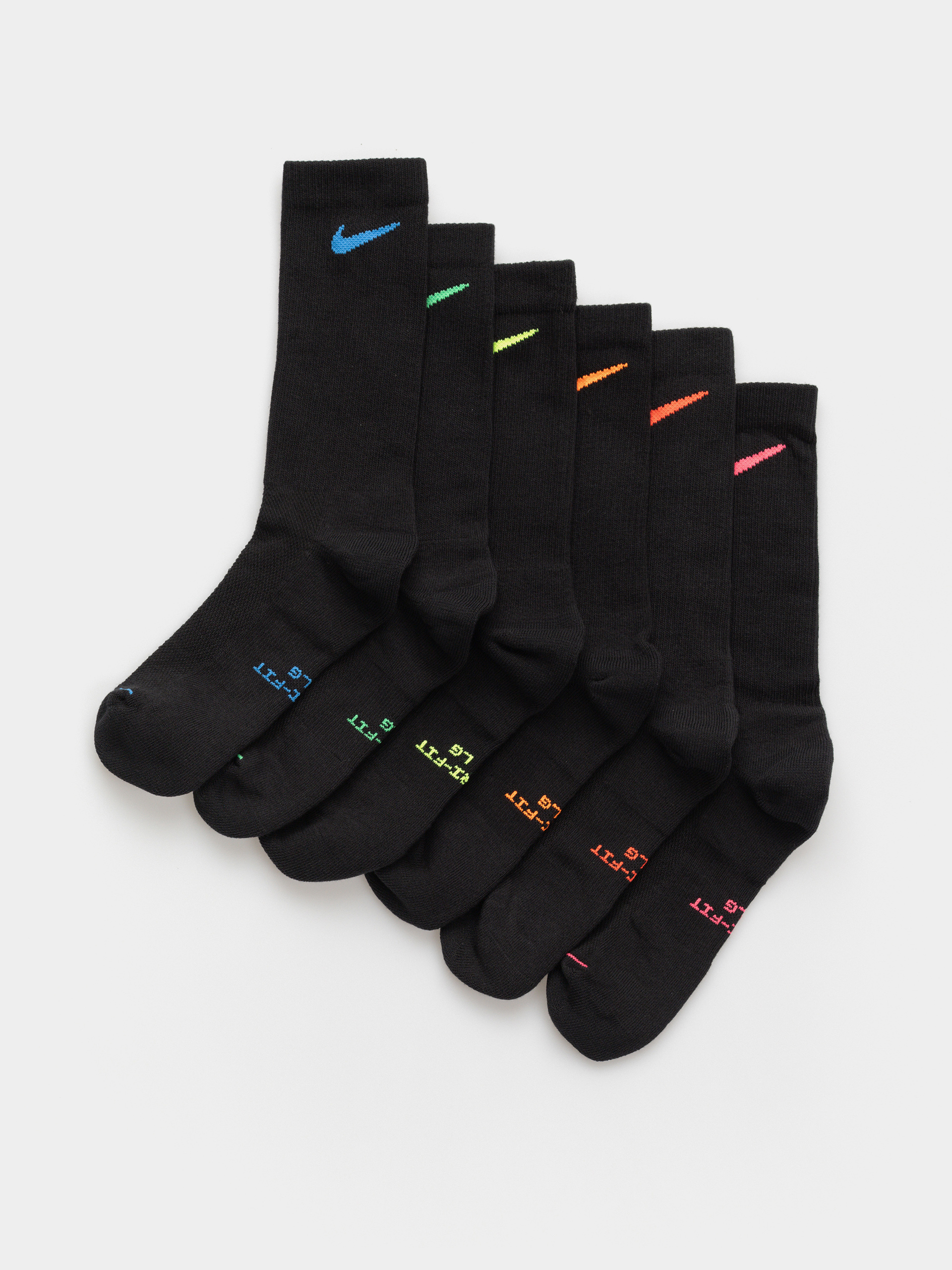 Чорапи Nike SB Everyday Elevated Crew 6p (multi/color)