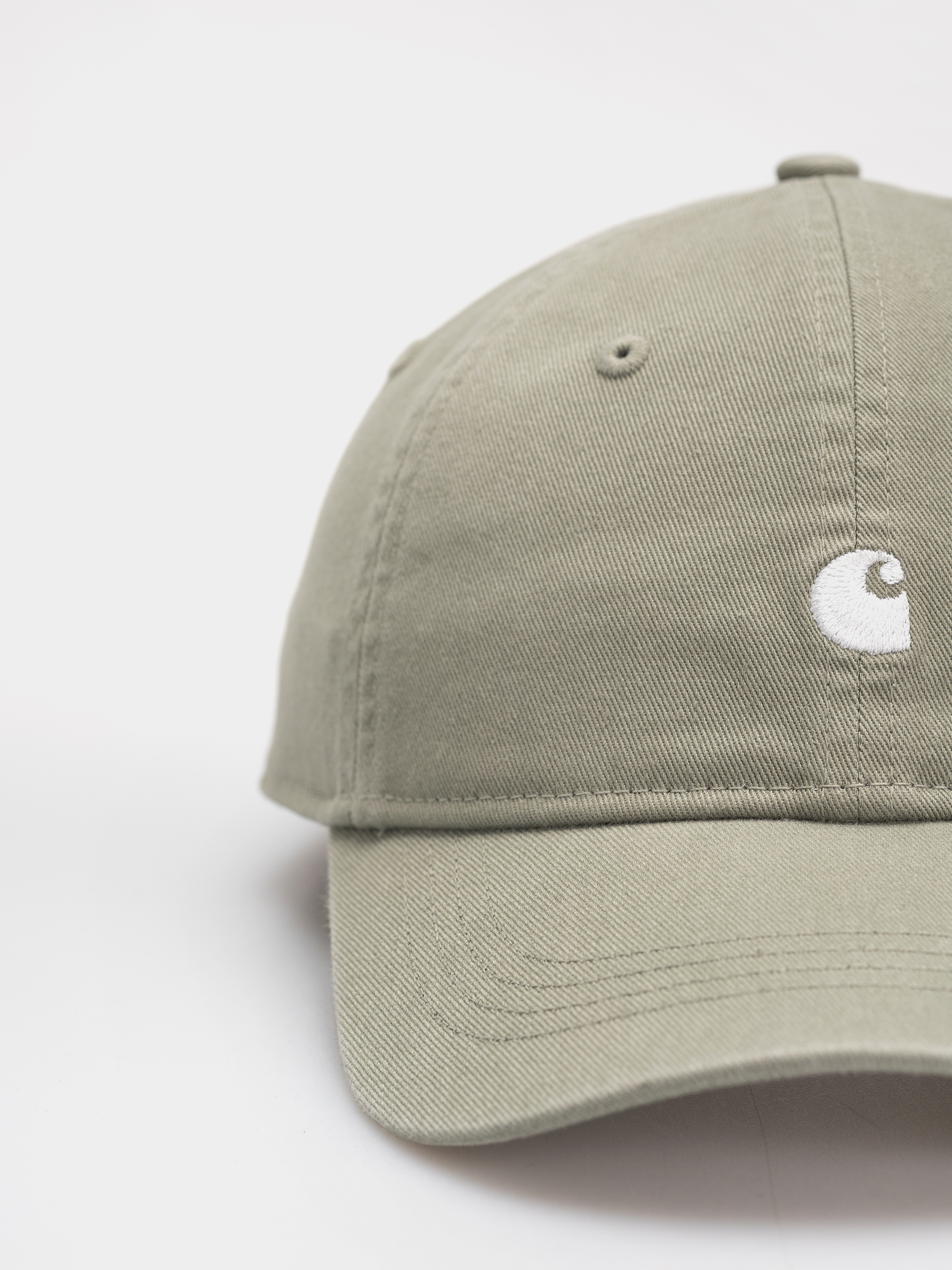 Шапка с козирка Carhartt WIP Madison Logo (shady green/white)