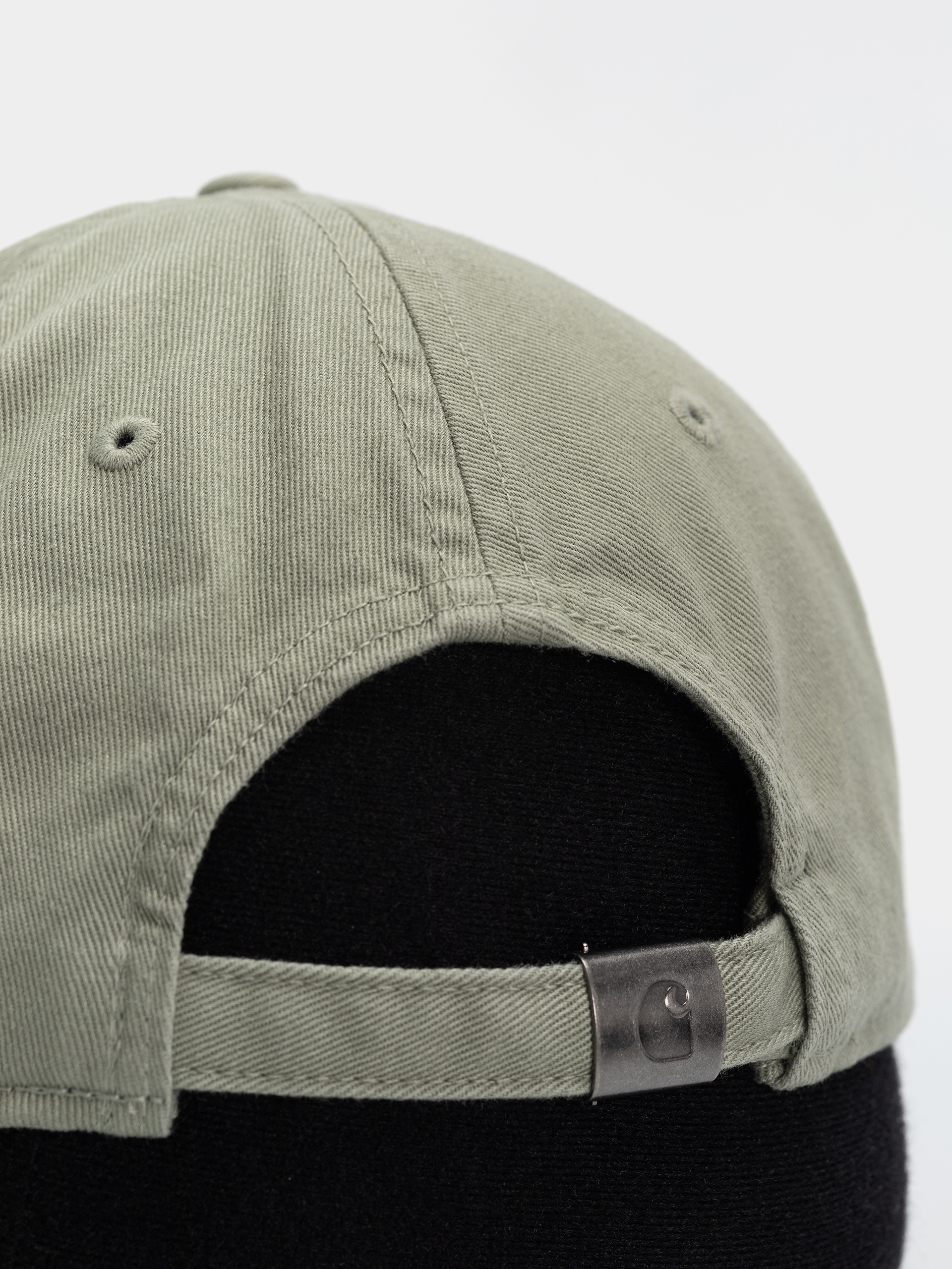 Шапка с козирка Carhartt WIP Madison Logo (shady green/white)