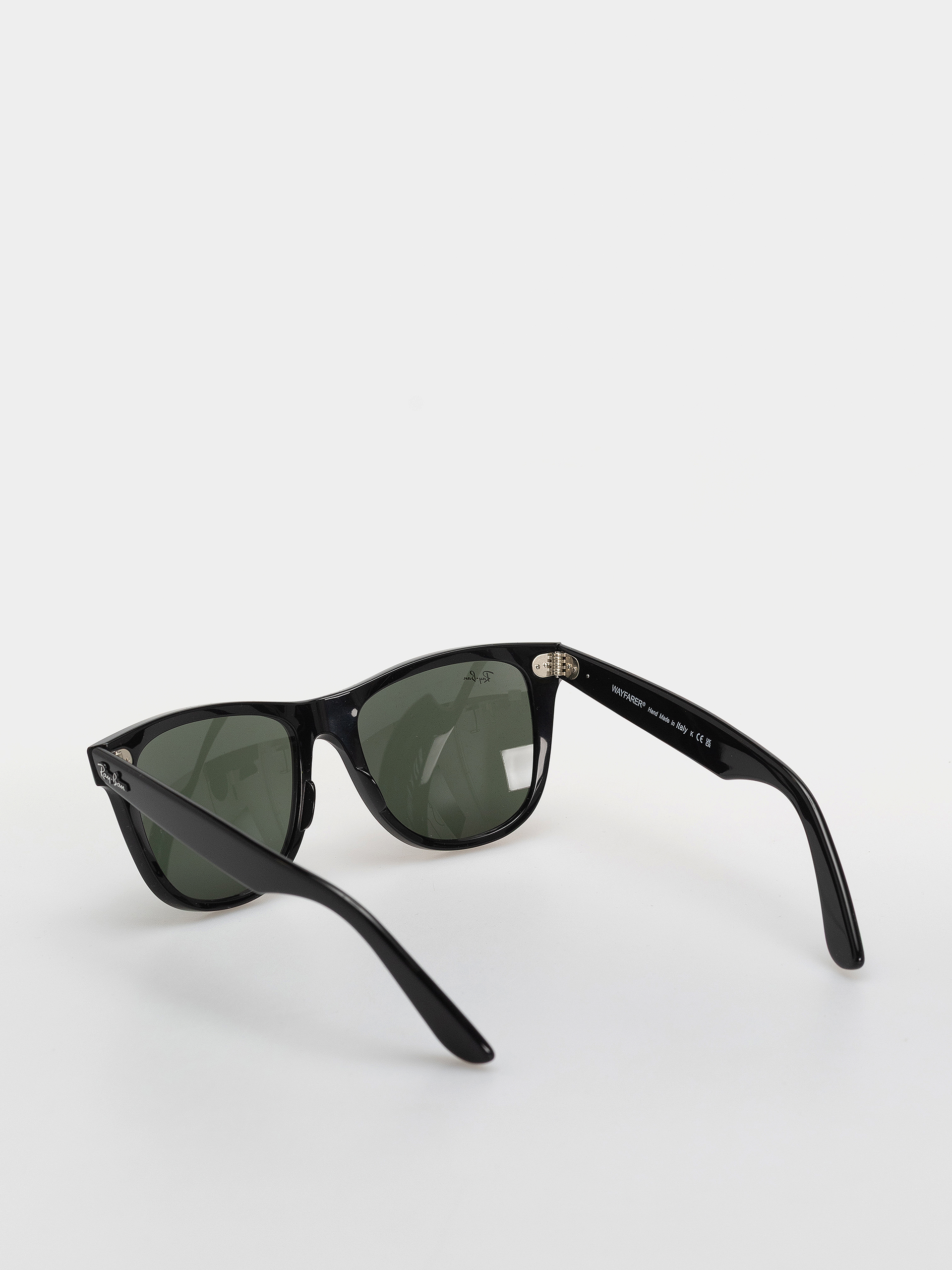 Слънчеви очила Ray-Ban Original Wayfarer Classic (polerowany czarny/zielone g-15)