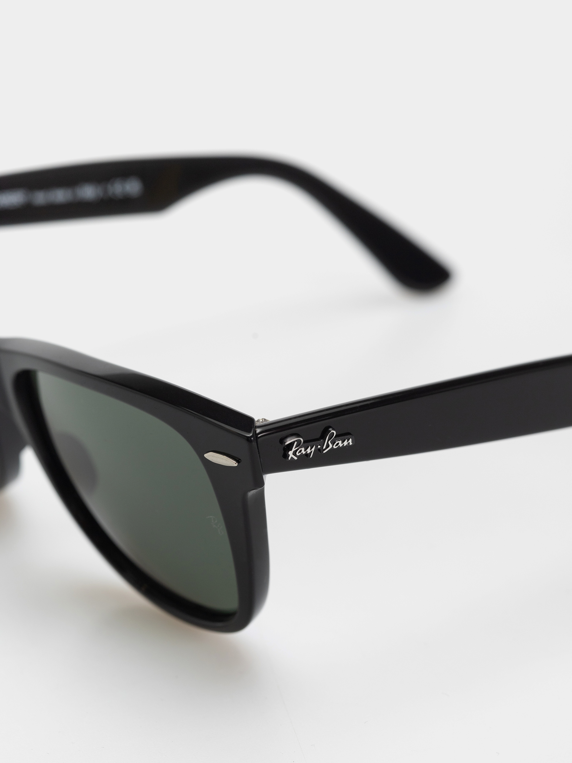 Слънчеви очила Ray-Ban Original Wayfarer Classic (polerowany czarny/zielone g-15)