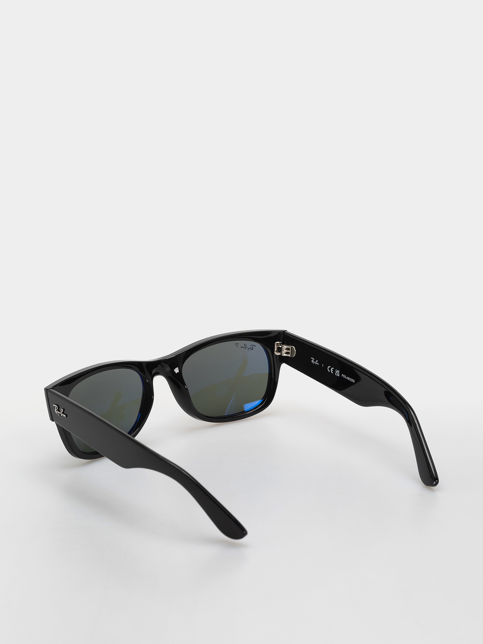 Слънчеви очила Ray-Ban Mega Wayfarer Ii (polerowany czarny/zielone z polaryzacją)