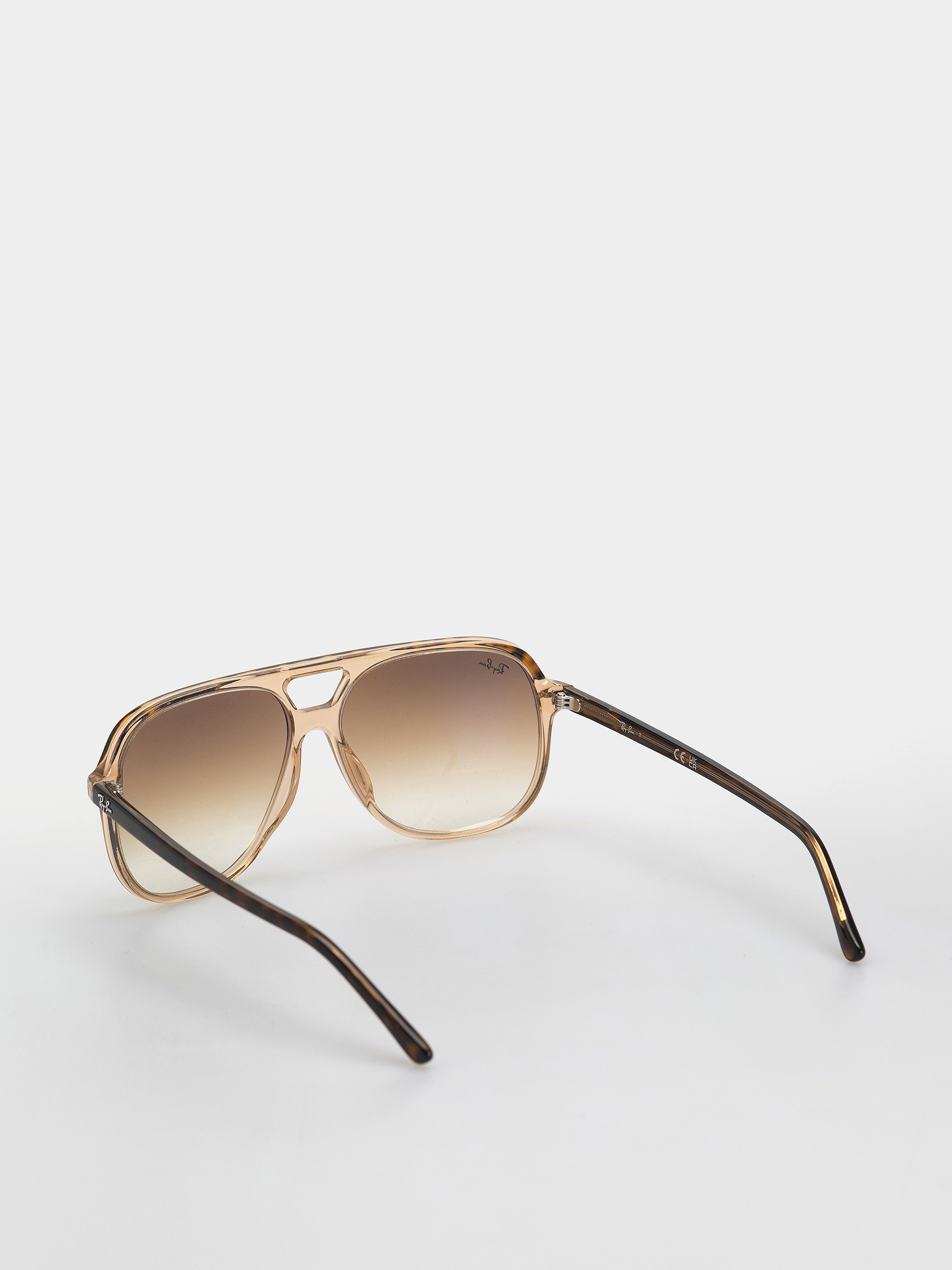 Слънчеви очила Ray-Ban Bill (polerowany hawana przezroczyste brązowe/jasnobrązowy gradalny)