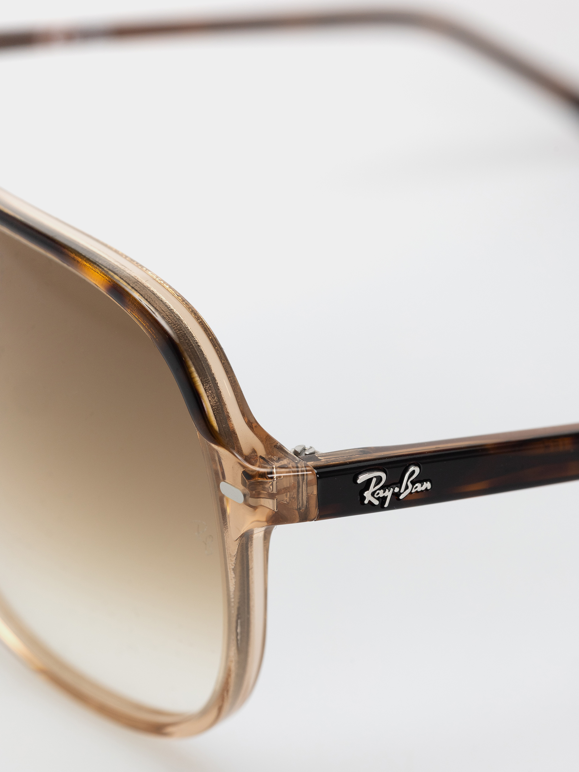 Слънчеви очила Ray-Ban Bill (polerowany hawana przezroczyste brązowe/jasnobrązowy gradalny)