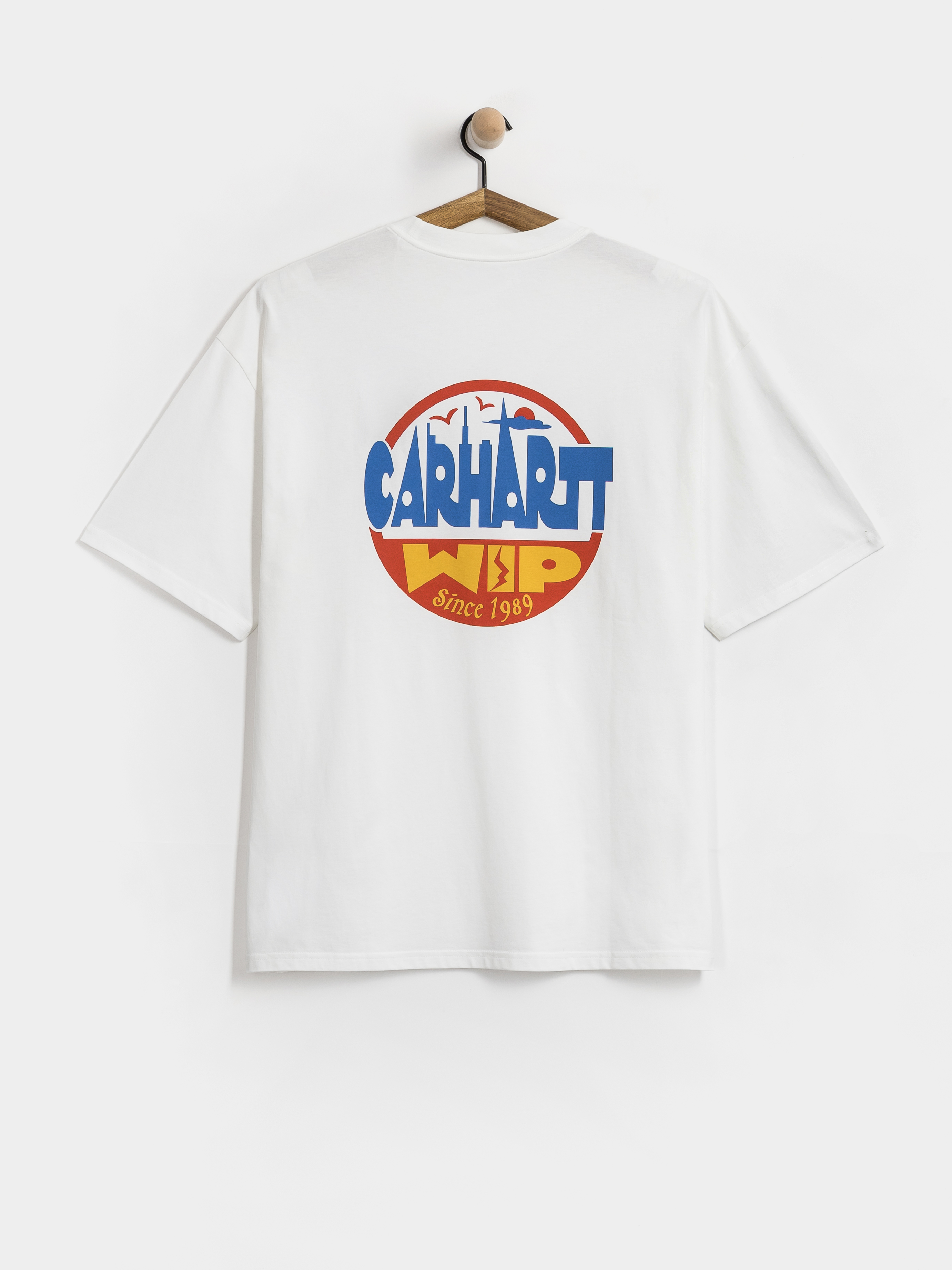 Тениска Carhartt WIP Luggage Label (white)