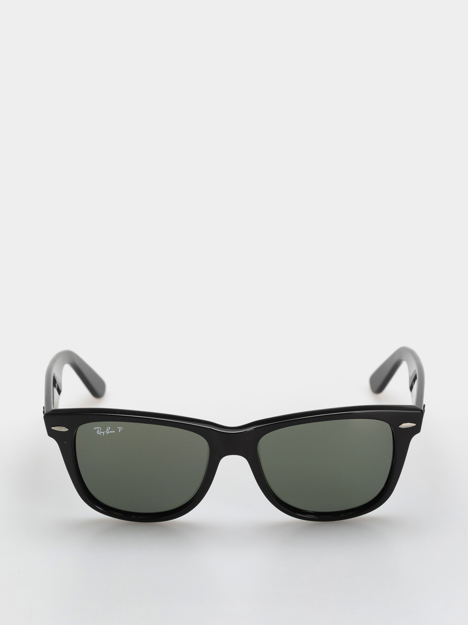 Слънчеви очила Ray-Ban Original Wayfarer Classic (polerowany czarny/zielone z polaryzacją)