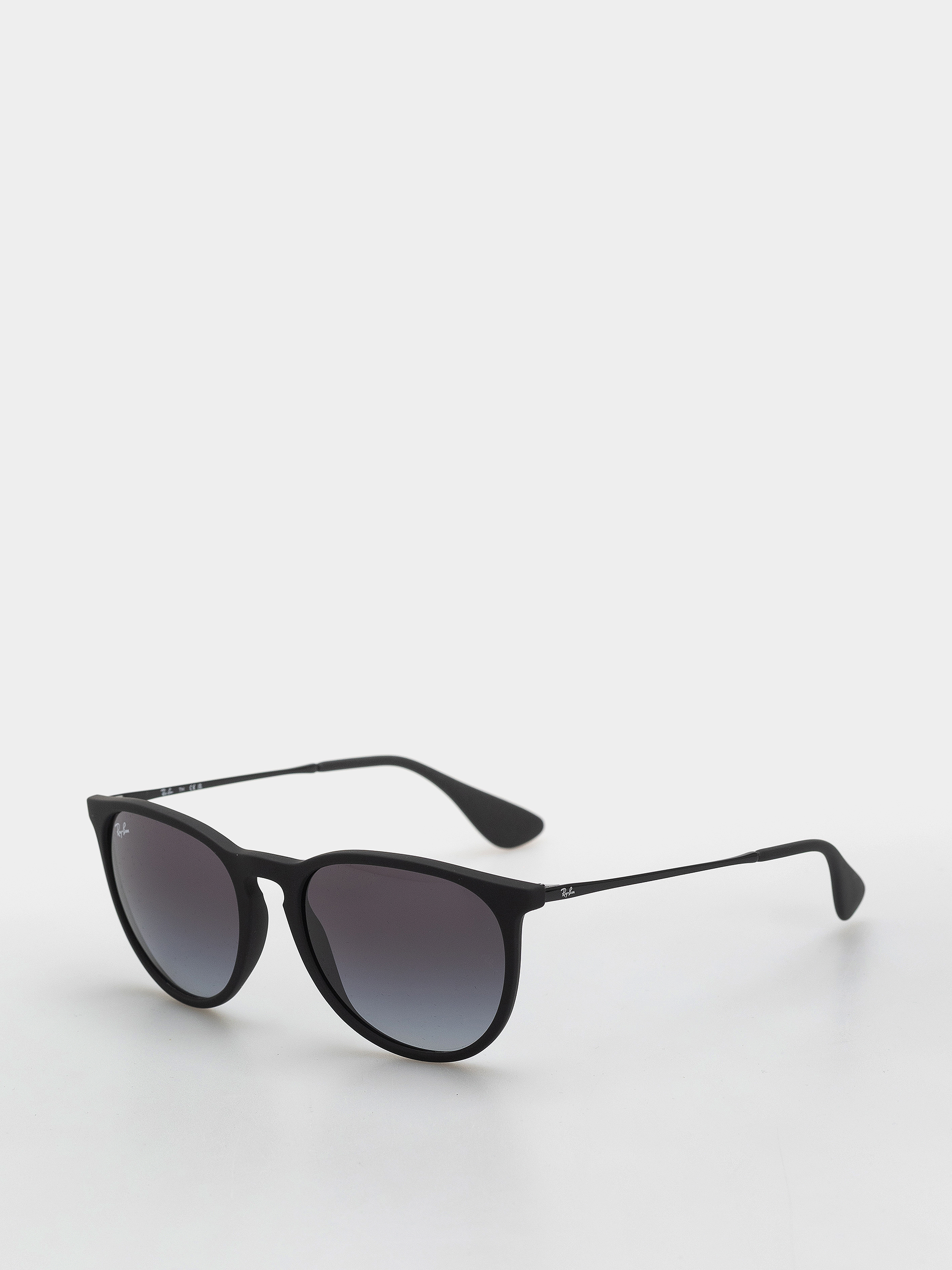 Слънчеви очила Ray-Ban Erika Classic (matowy guma czarny/szary gradalny)
