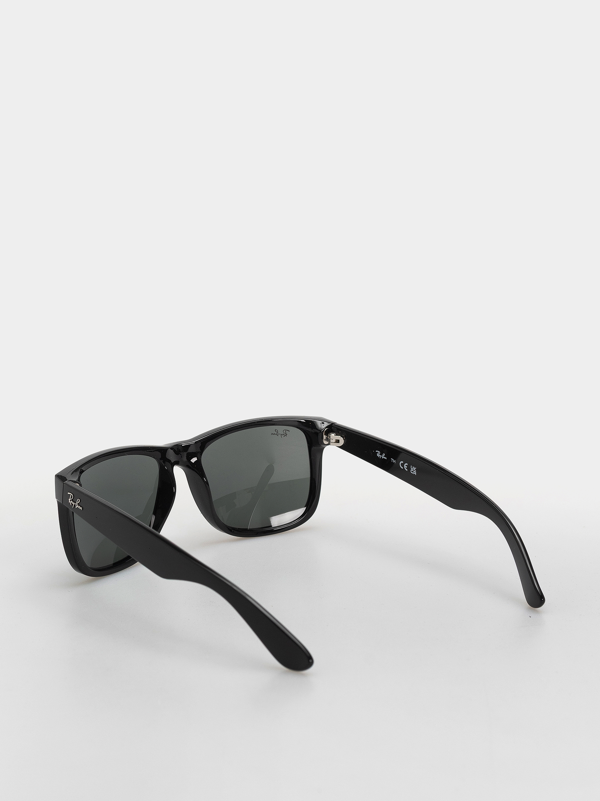 Слънчеви очила Ray-Ban Justin Classic (polerowany czarny/ciemnozielony)
