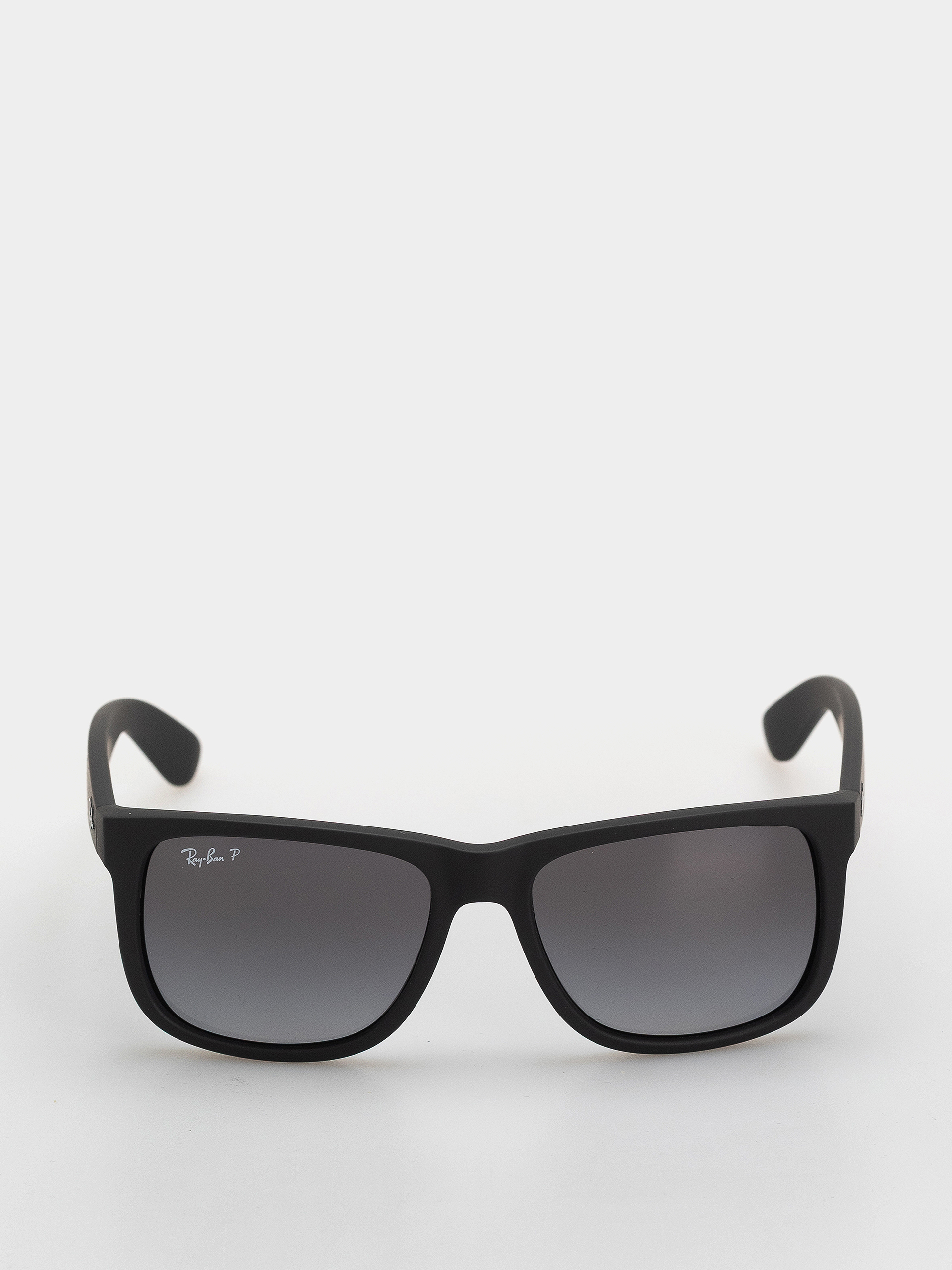 Слънчеви очила Ray-Ban Justin Classic (matowy guma czarny/polaryzacyjne jasnoszary)