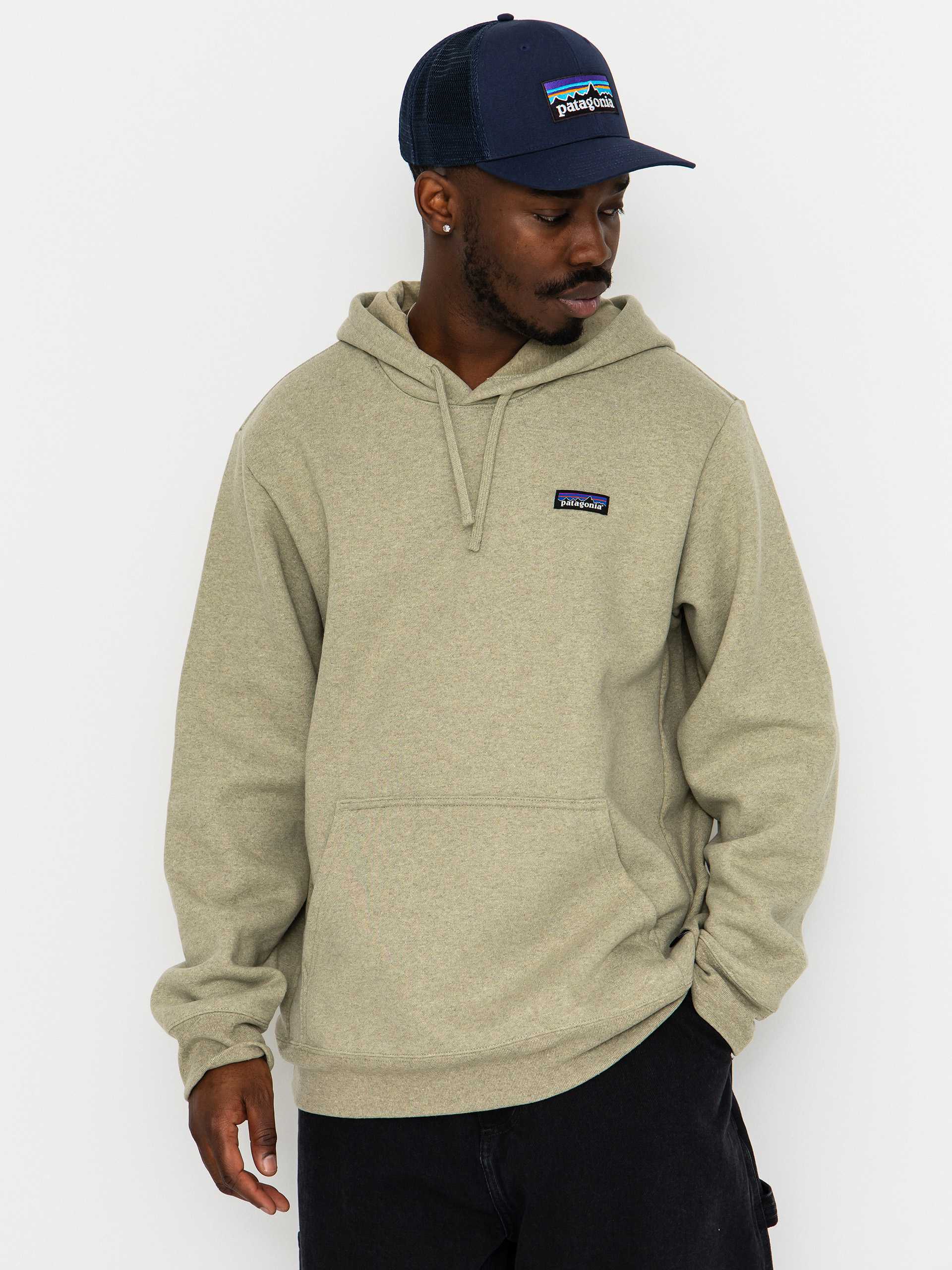 Суитшърт с качулка Patagonia P 6 Label Uprisal HD