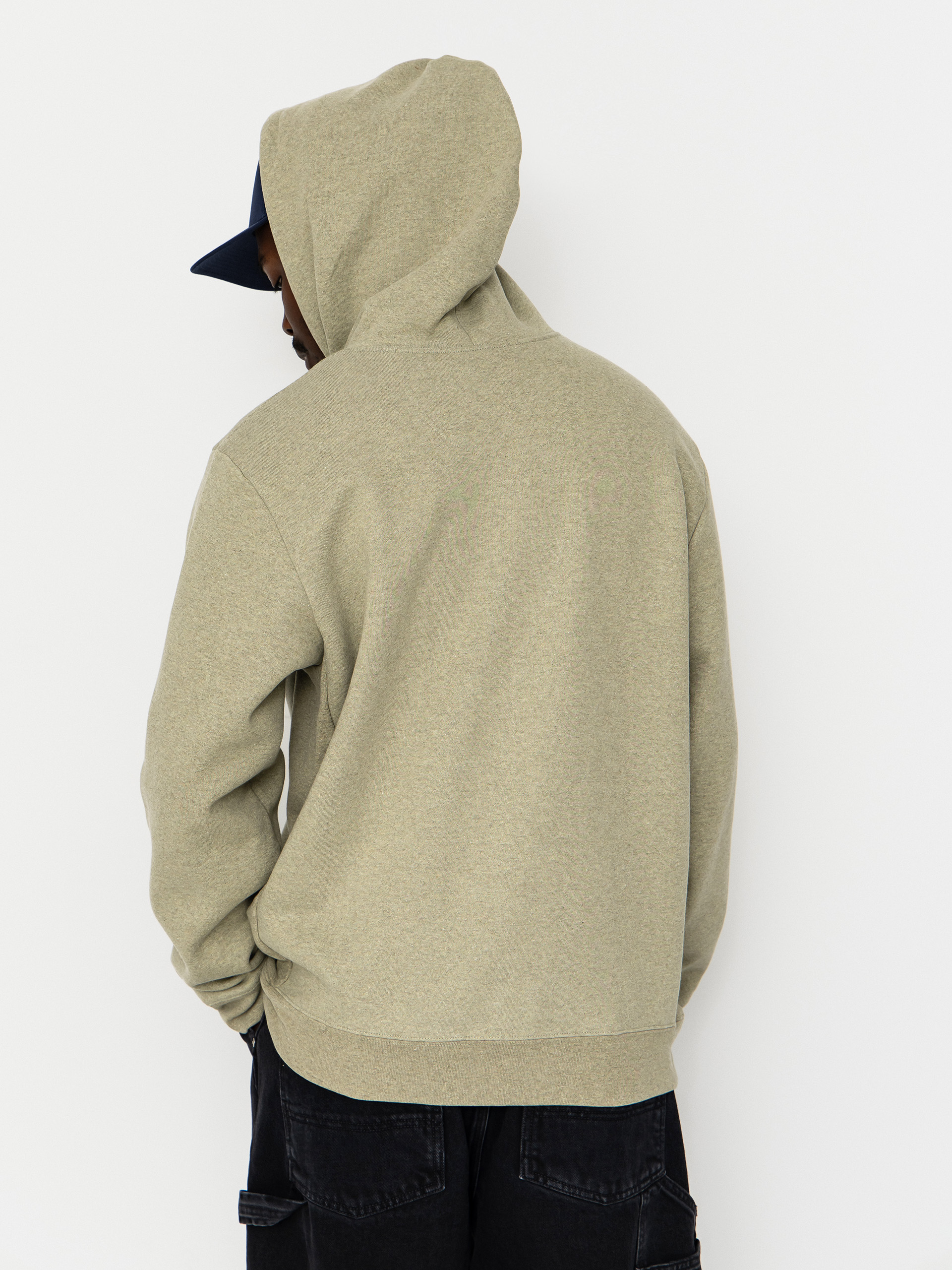 Суитшърт с качулка Patagonia P 6 Label Uprisal HD (gumtree green)