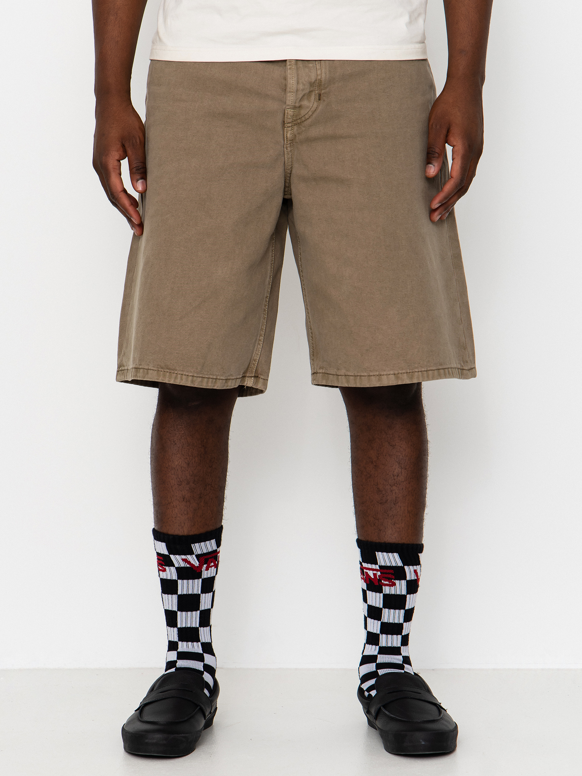 Къси панталони Vans Lx Check 5 Baggy Denim