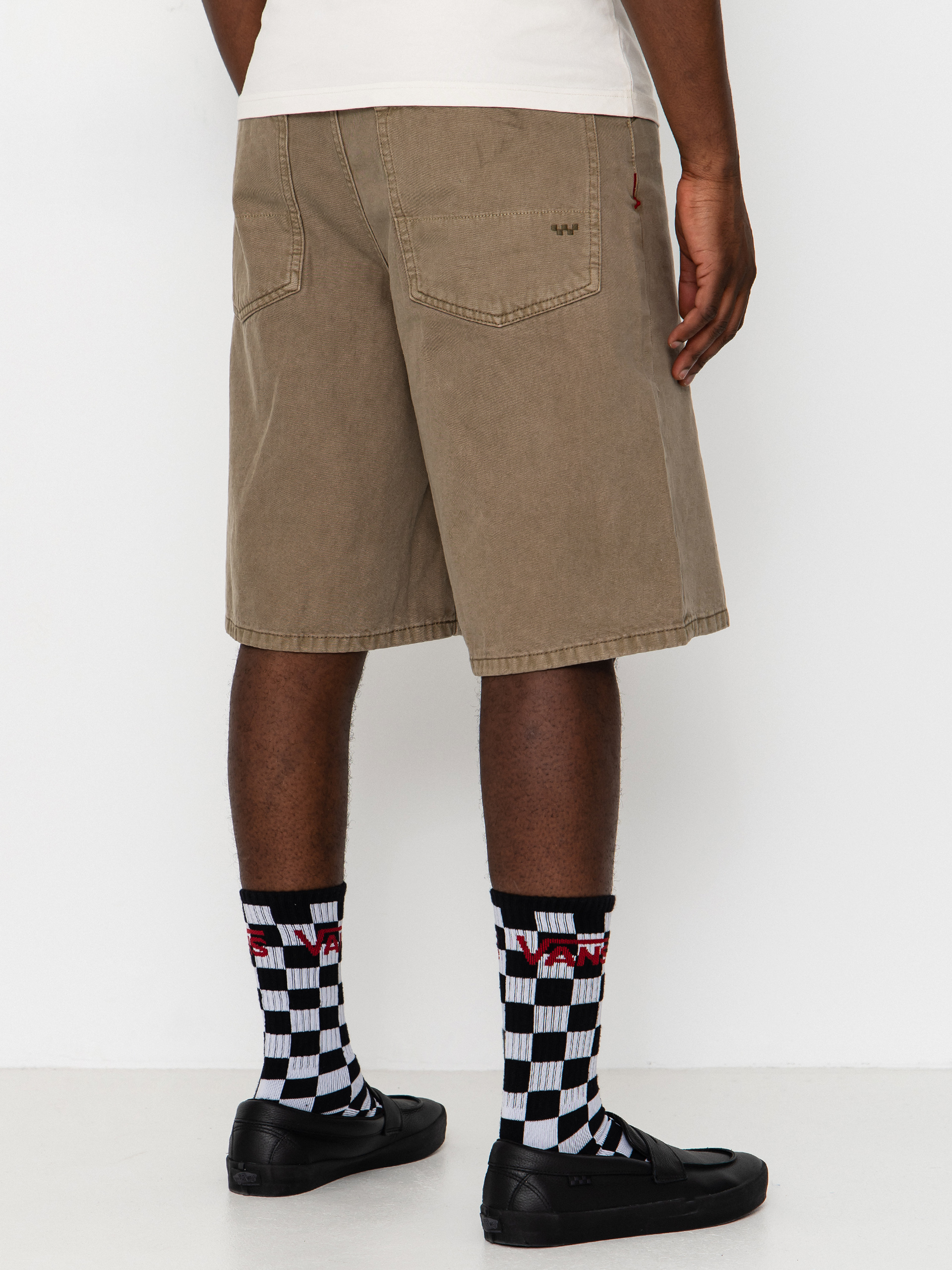 Къси панталони Vans Lx Check 5 Baggy Denim (bay leaf)