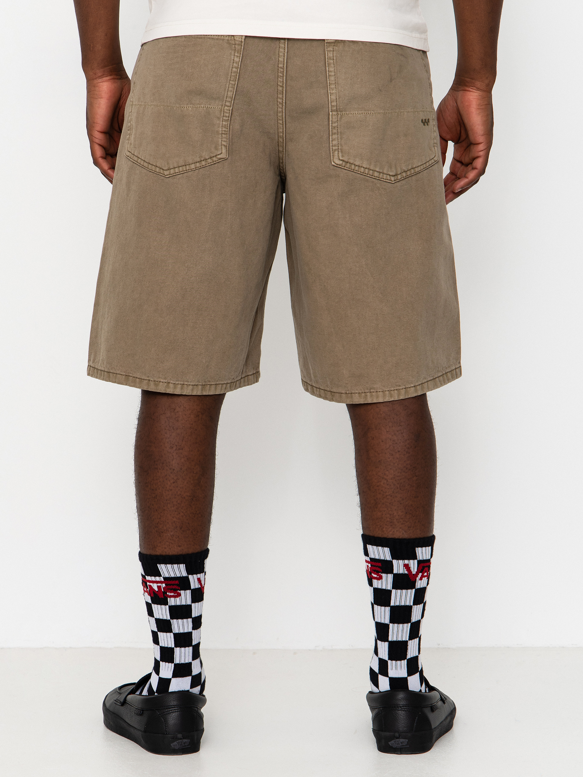 Къси панталони Vans Lx Check 5 Baggy Denim (bay leaf)