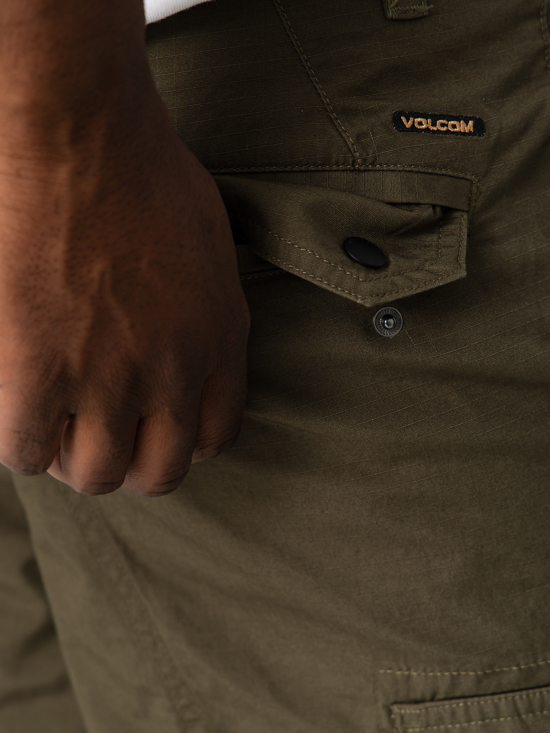 Къси панталони Volcom Strange Tripper Cargo 22 (wintermoss)