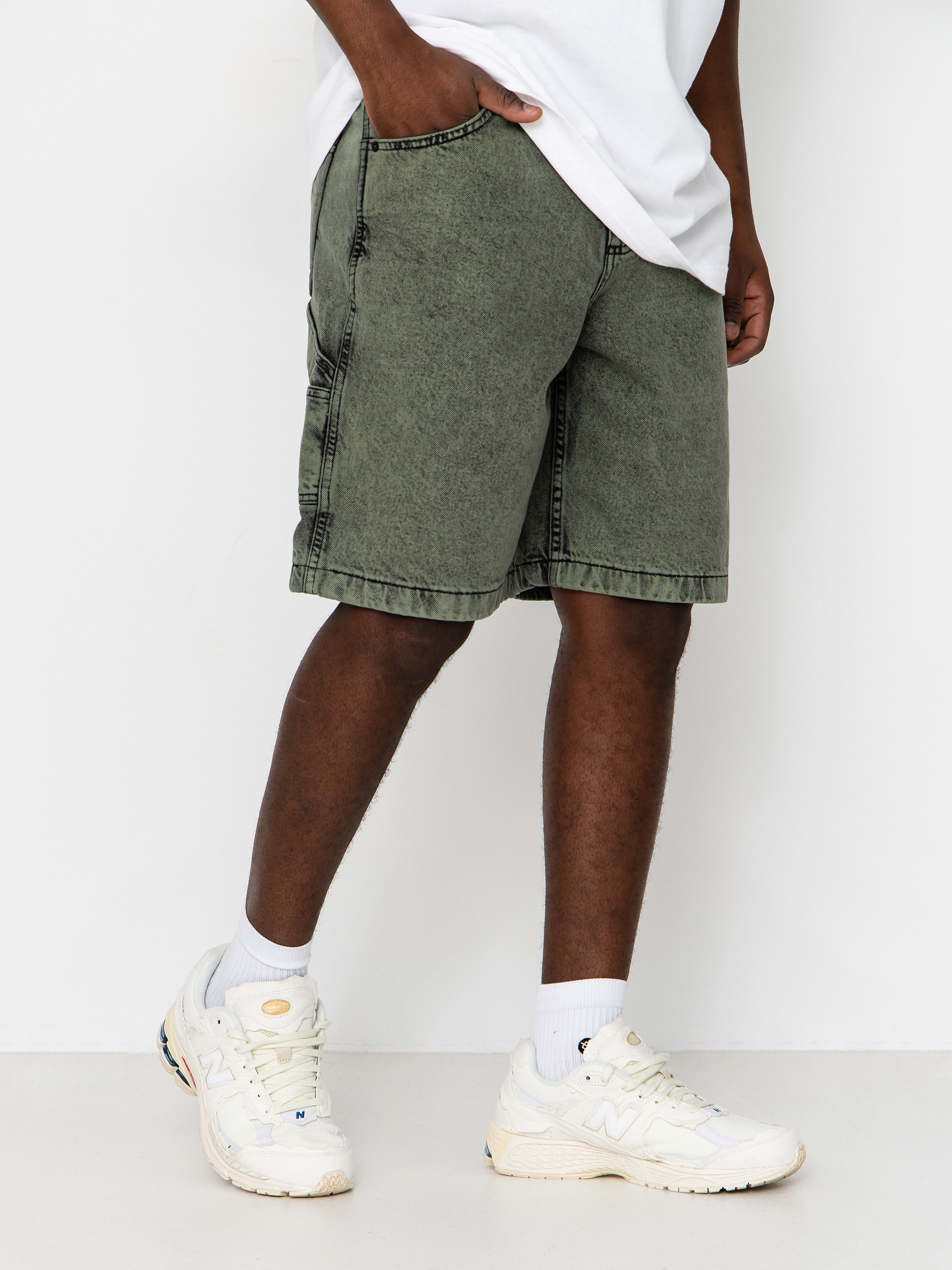 Къси панталони Billabong Bad Dog Workwear Denim (moss green)