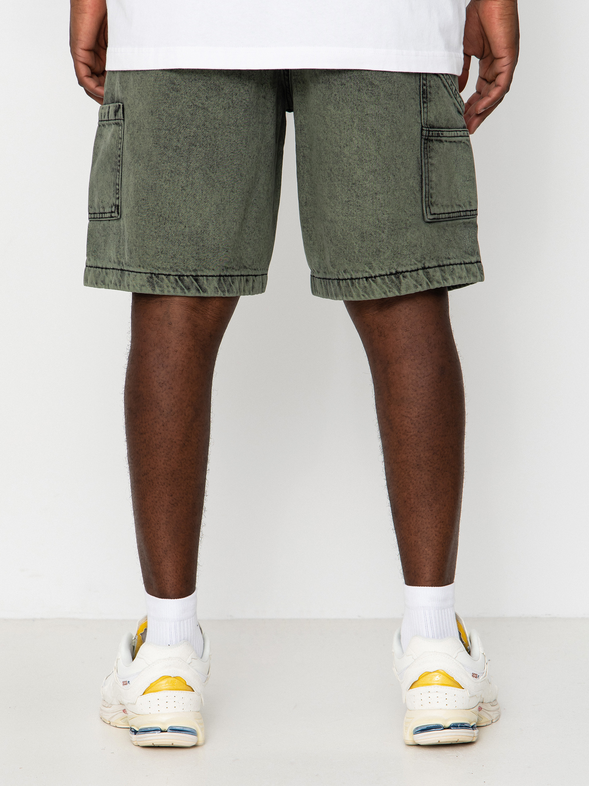 Къси панталони Billabong Bad Dog Workwear Denim (moss green)