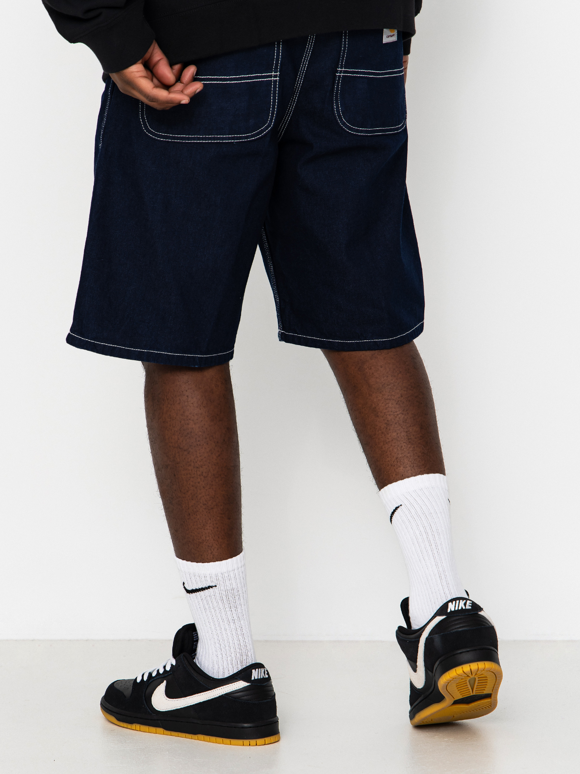Къси панталони Carhartt WIP Simple (blue one wash)