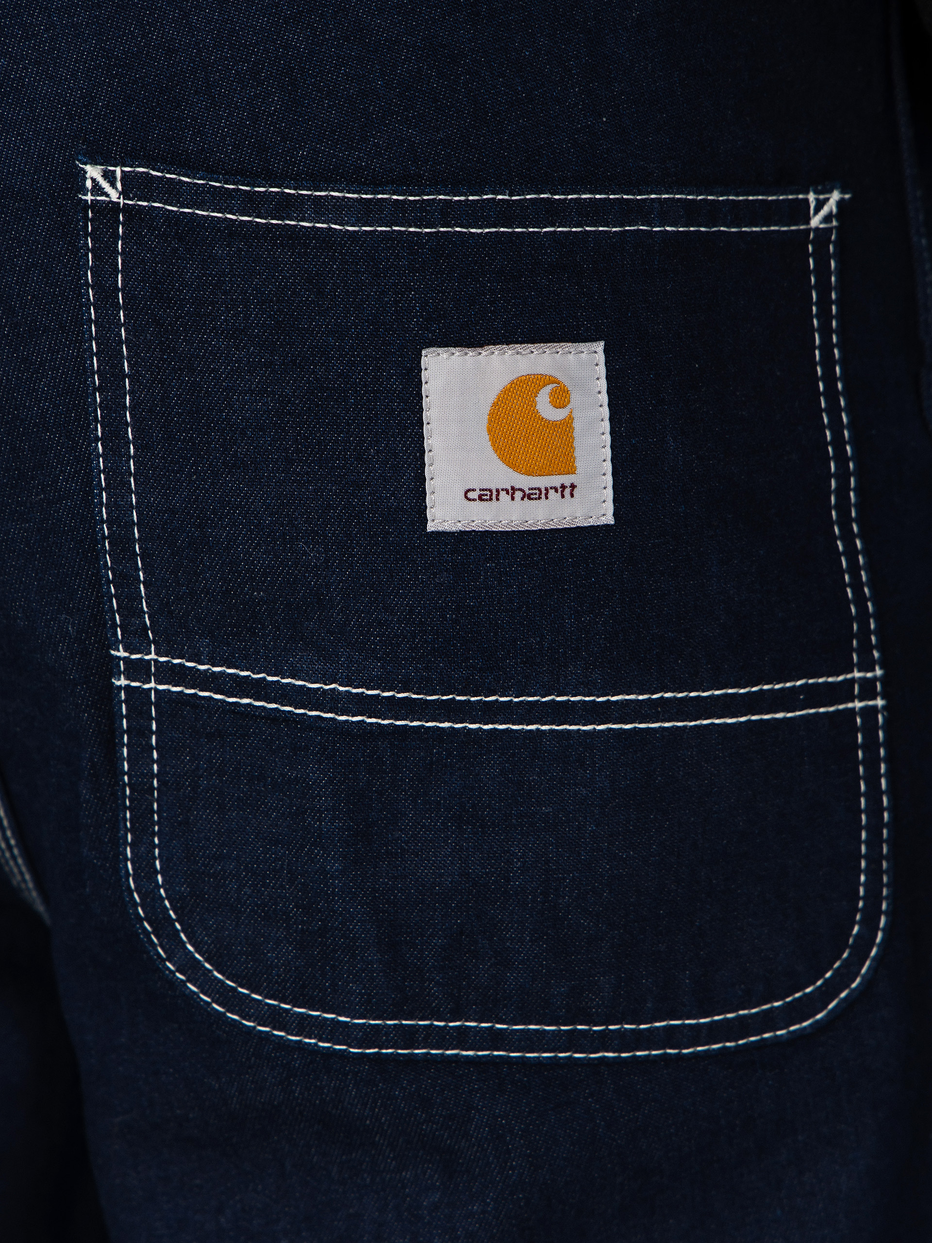 Къси панталони Carhartt WIP Simple (blue one wash)