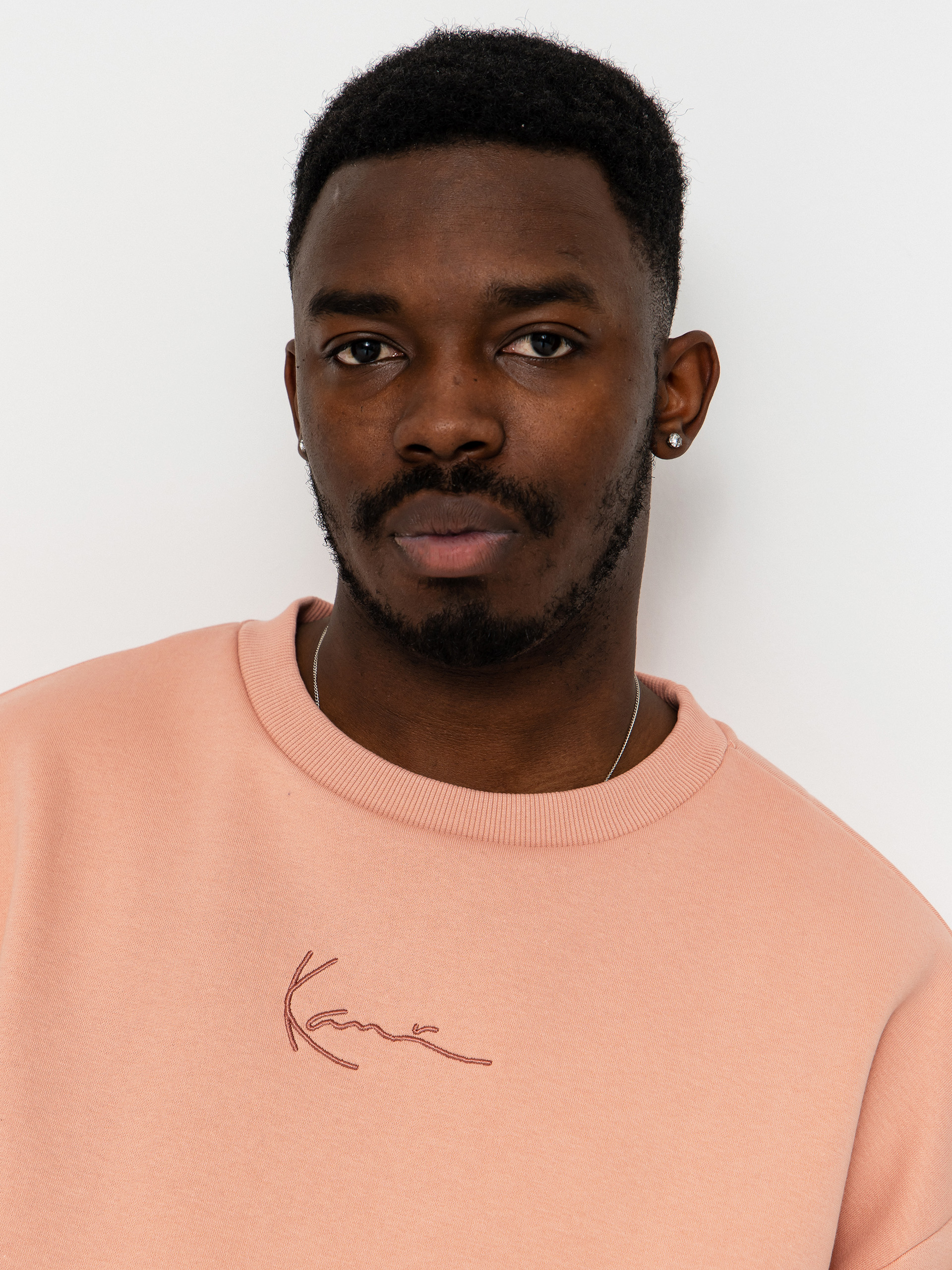 Суитшърт Karl Kani Small Signature Essential (pink)