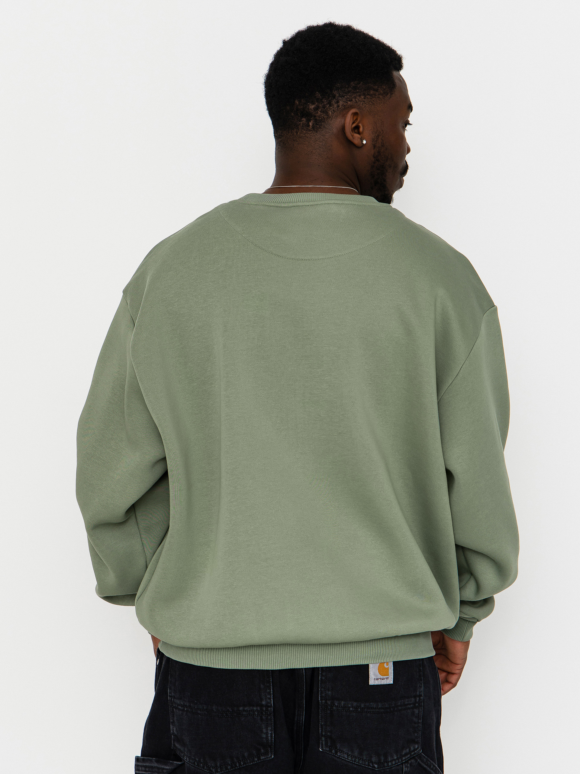 Суитшърт Karl Kani Small Signature Essential (green)