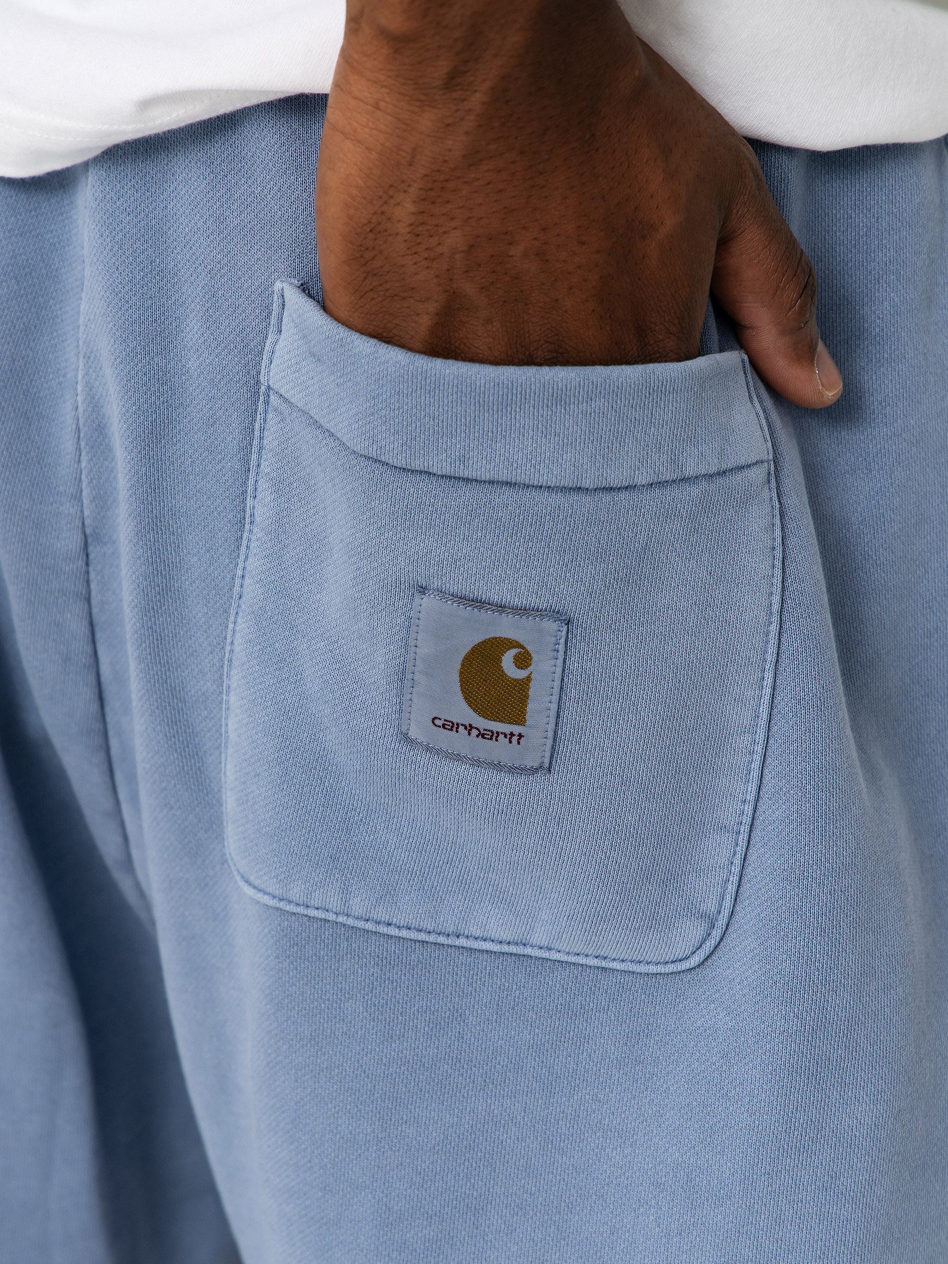 Къси панталони Carhartt WIP Nelson (gentle blue)