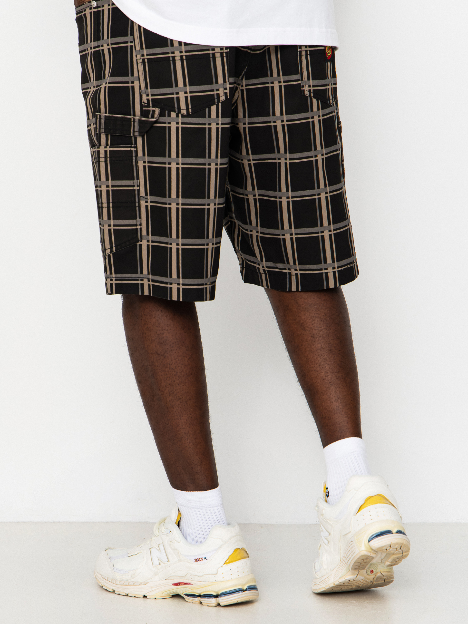 Къси панталони Santa Cruz Carpenter Big (black check)