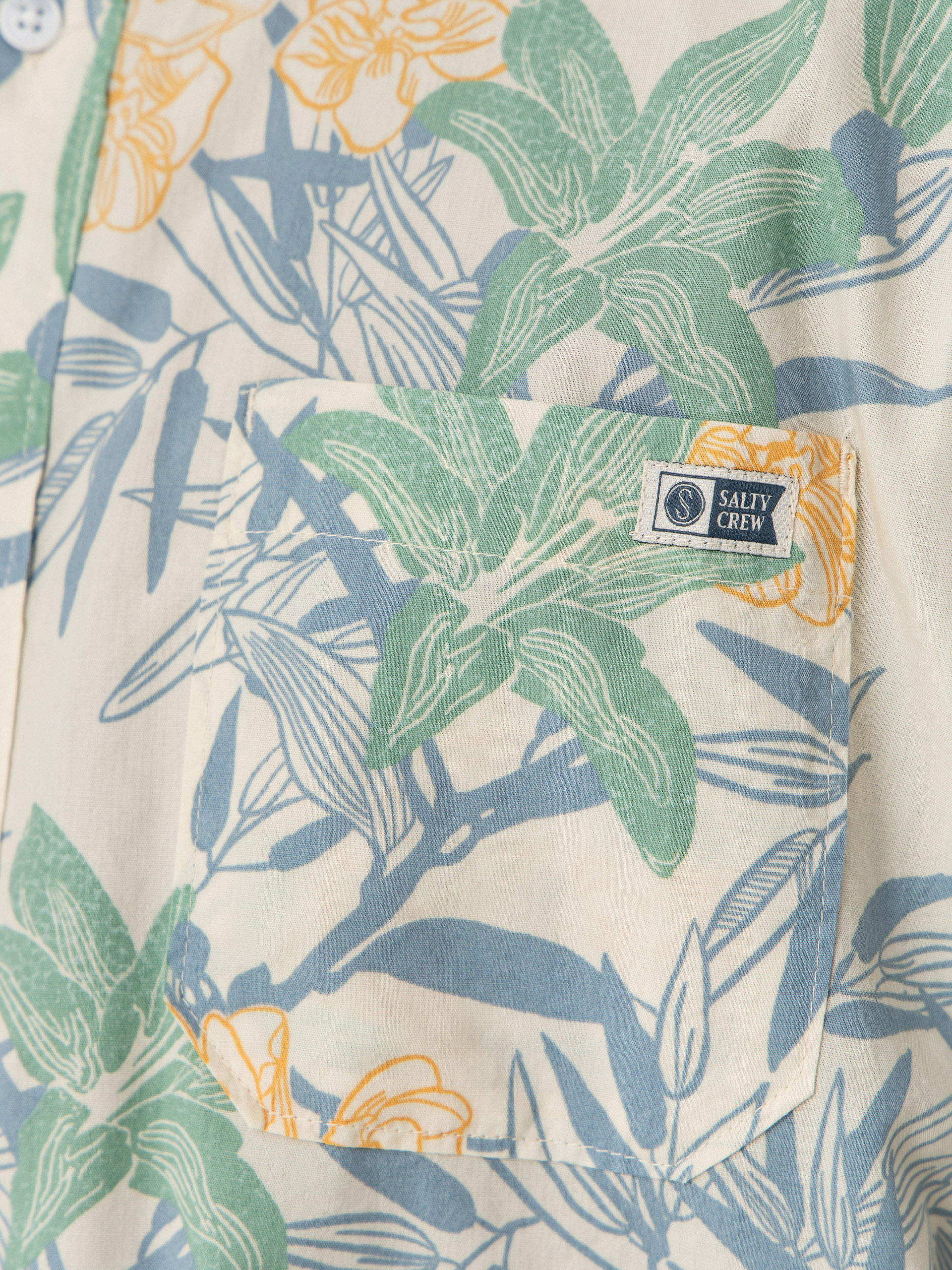 Риза Salty Crew Crew Button Up (off white)
