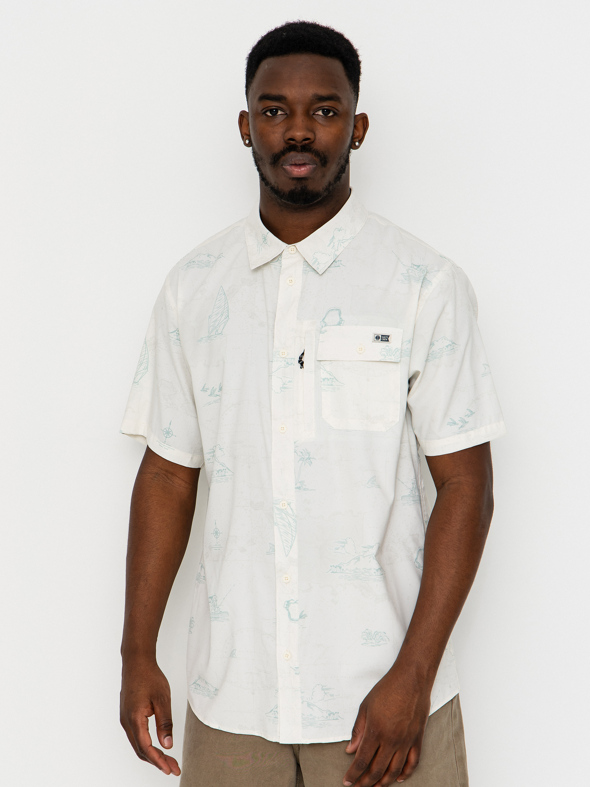 Риза Salty Crew Flagship Uv Button Up