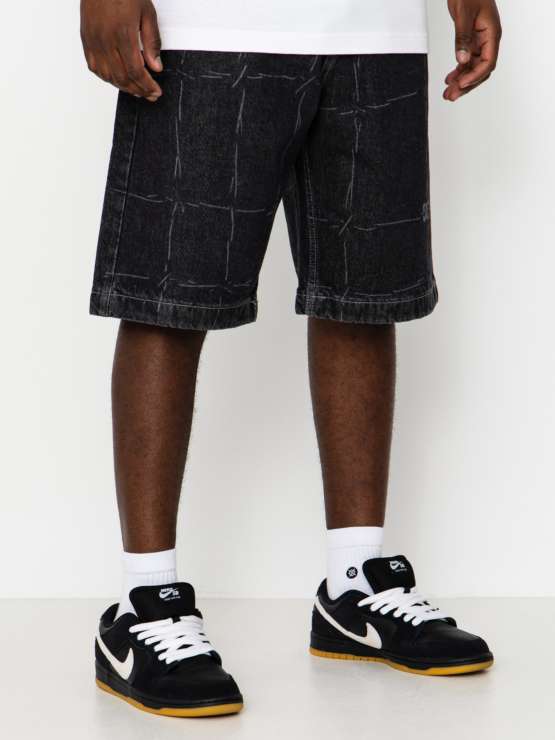 Къси панталони DC Baggy Denim (wired 32 black)