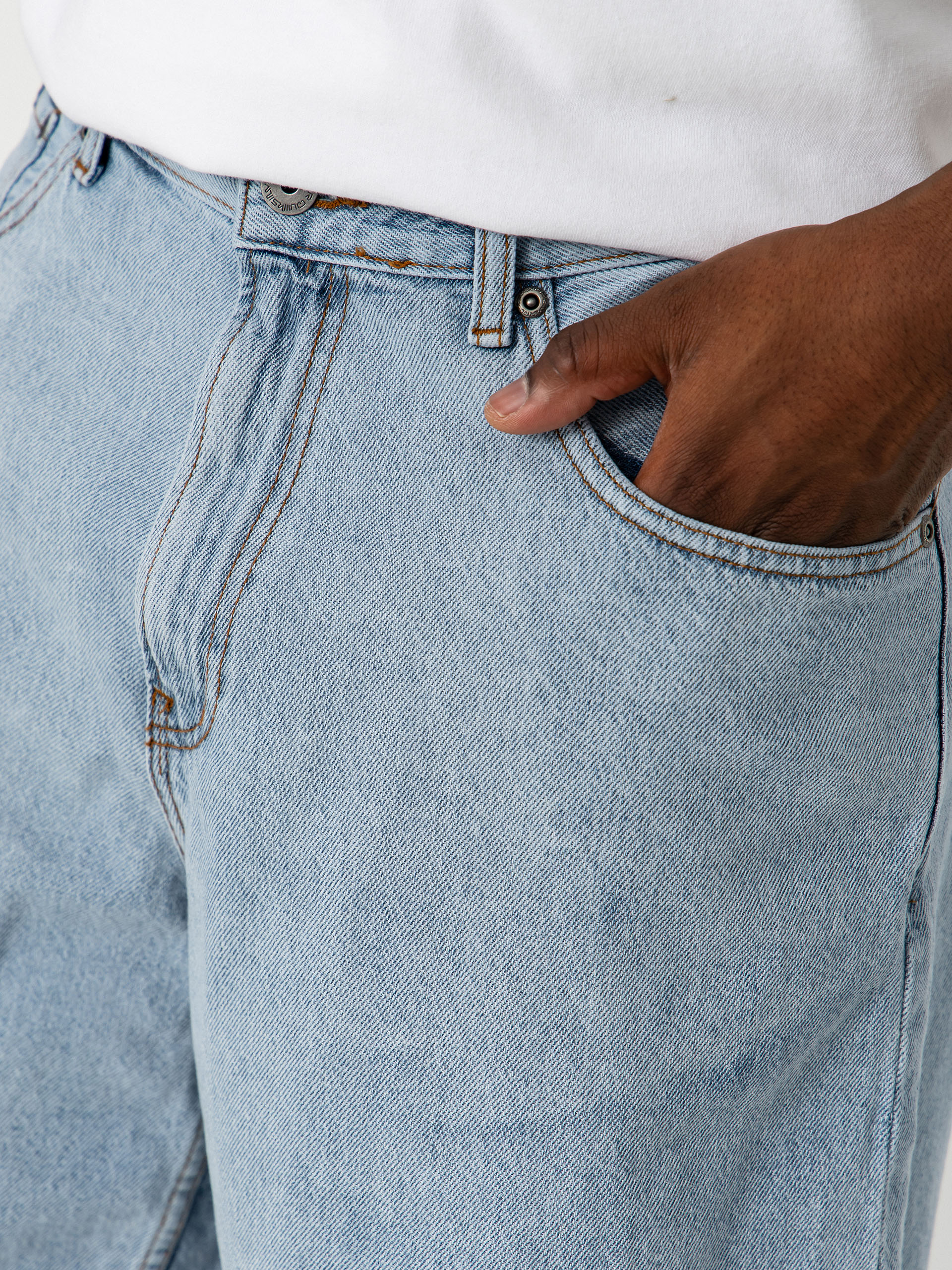 Къси панталони Quiksilver Baggy Denim (indigo light)