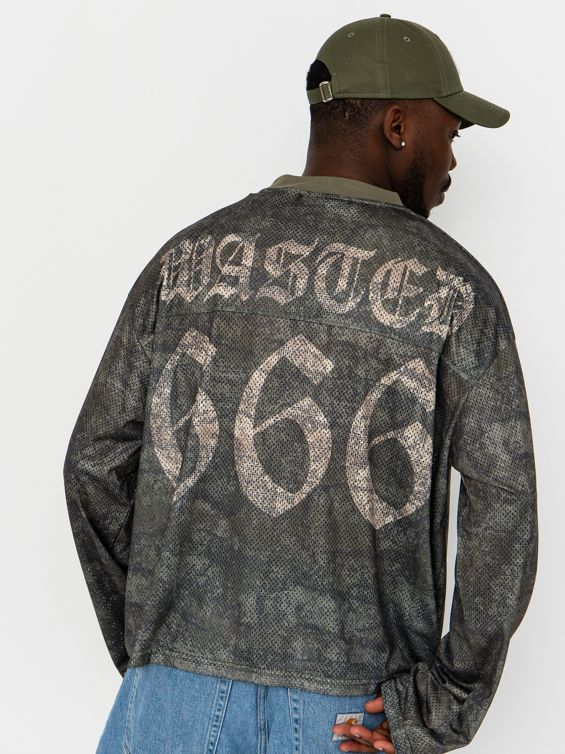 Блуза Wasted Paris Swarm Mesh (olive khaki camo)