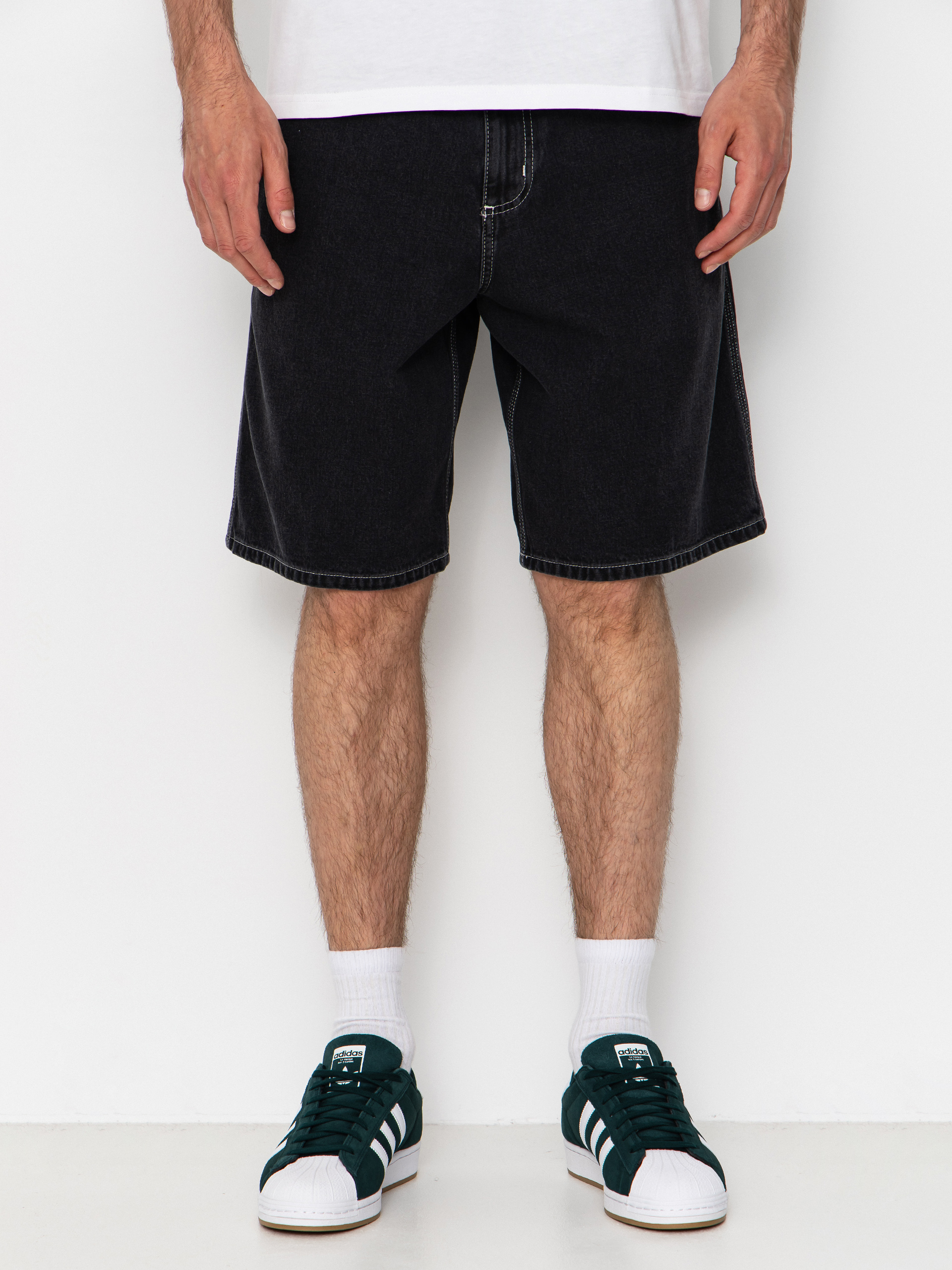 u041au044au0441u0438 u043fu0430u043du0442u0430u043bu043eu043du0438 Carhartt WIP Simple (black heavy stone wash)