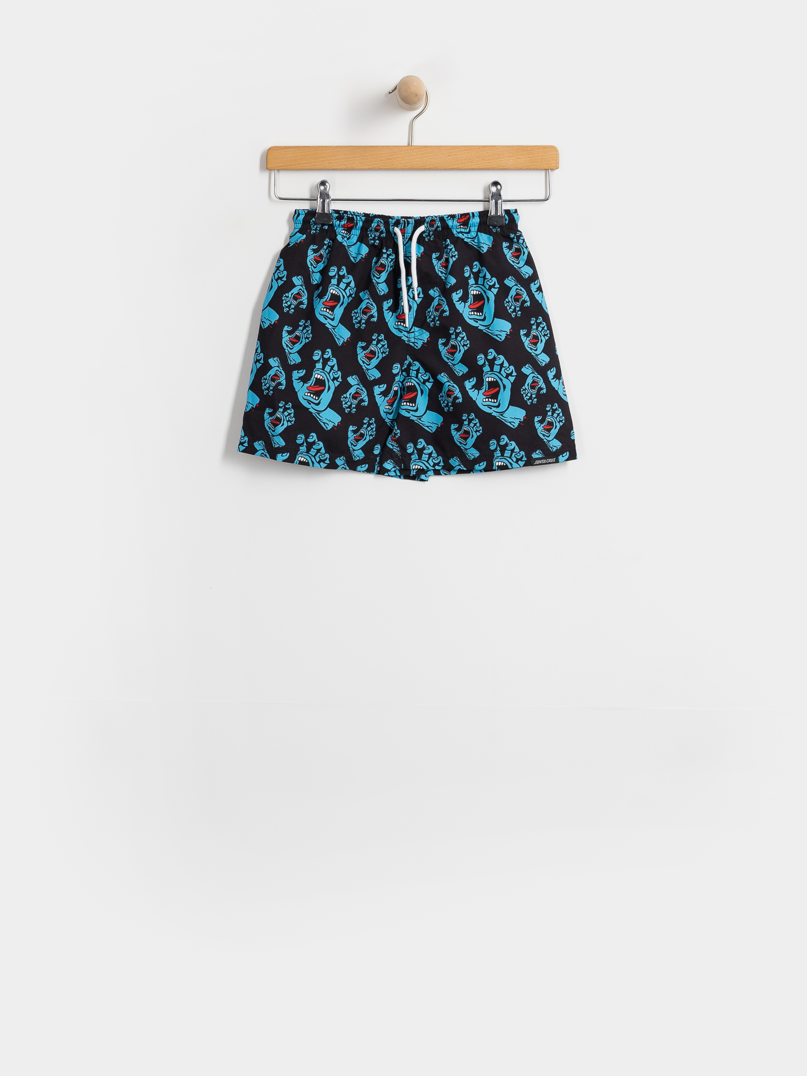 Плажни къси панталони Santa Cruz Hands All Over Swimshort JR (black)