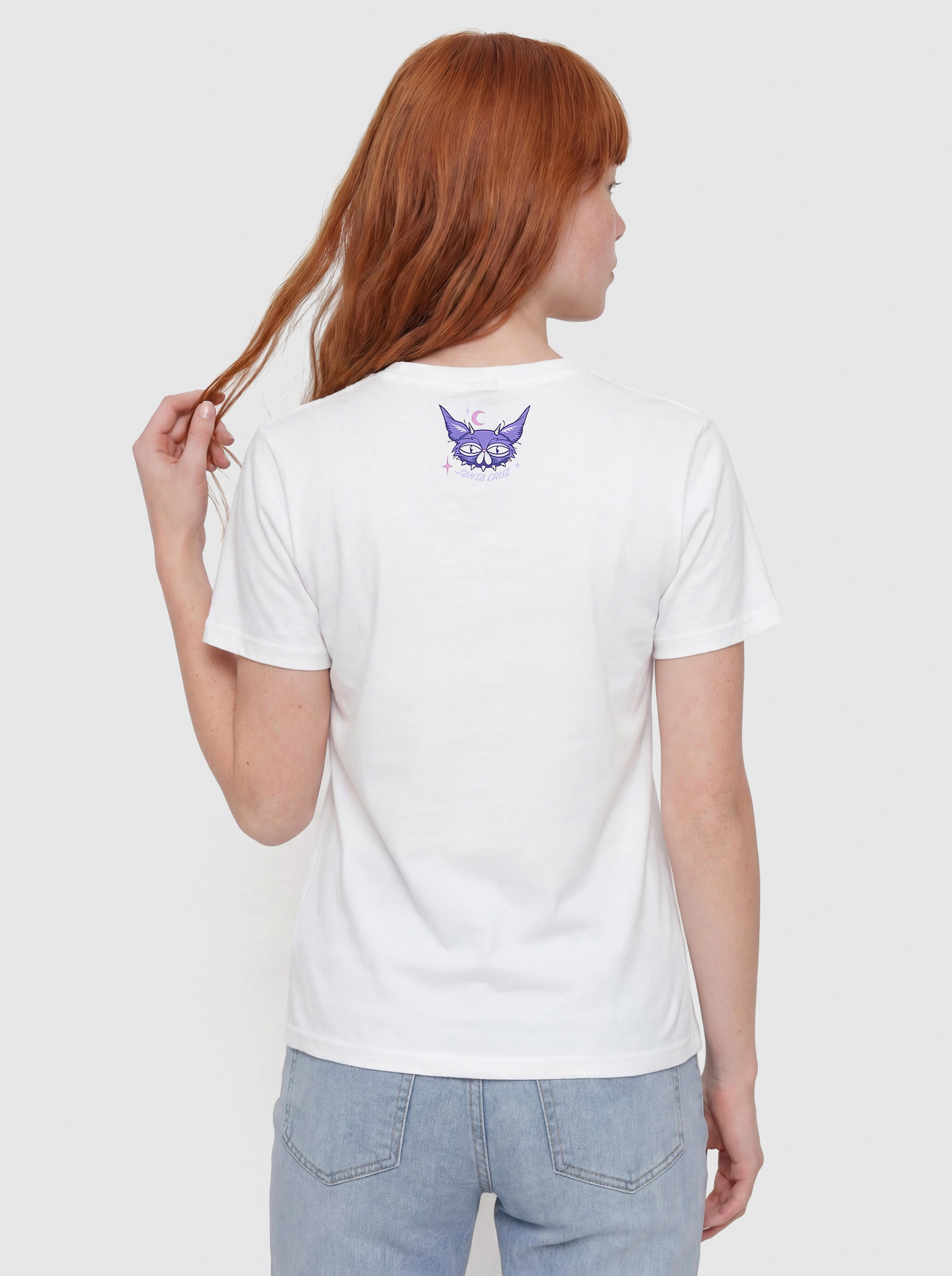 Тениска Santa Cruz Night Critter Front Wmn (white)